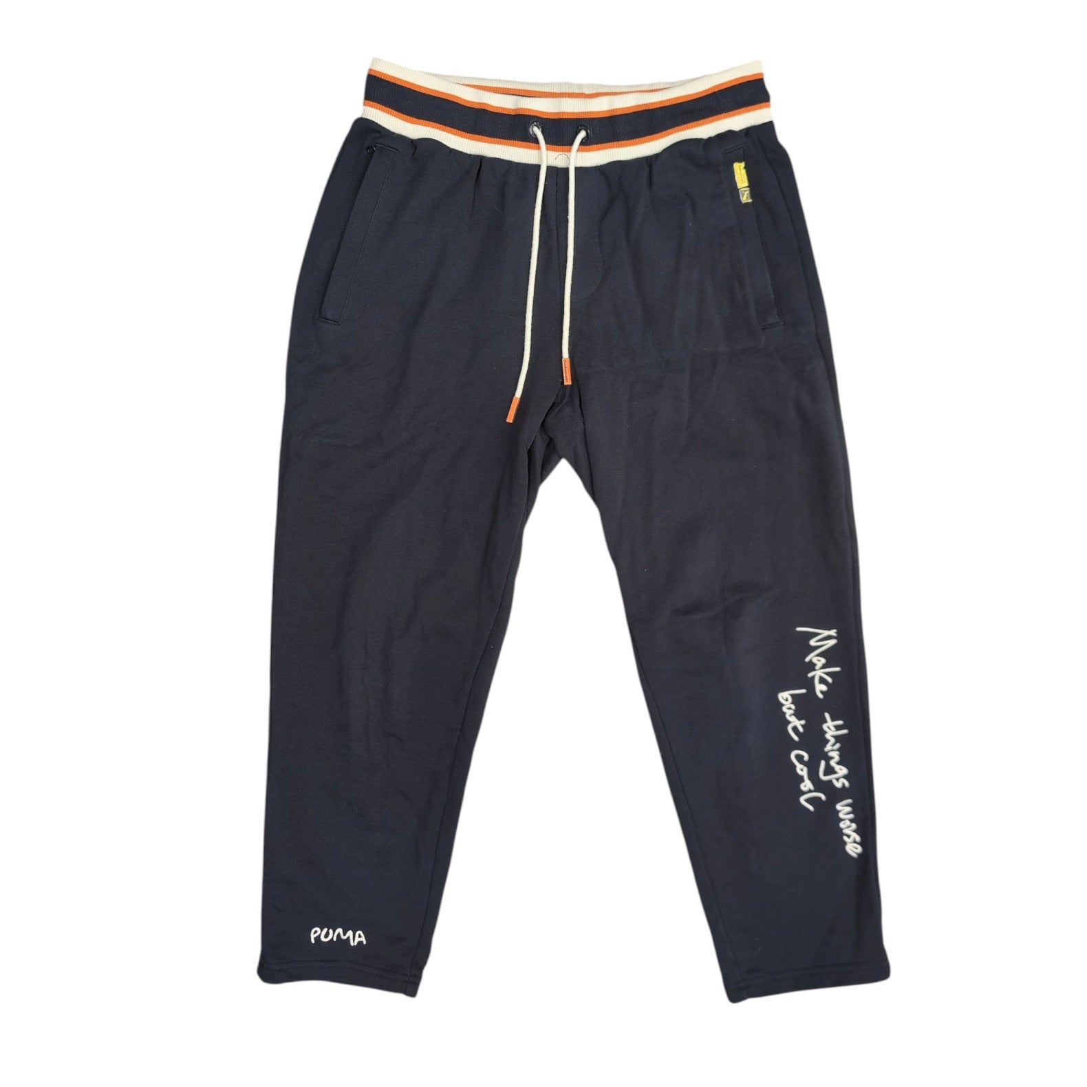 Puma Make Things Worse But Cool Black Pants Sample