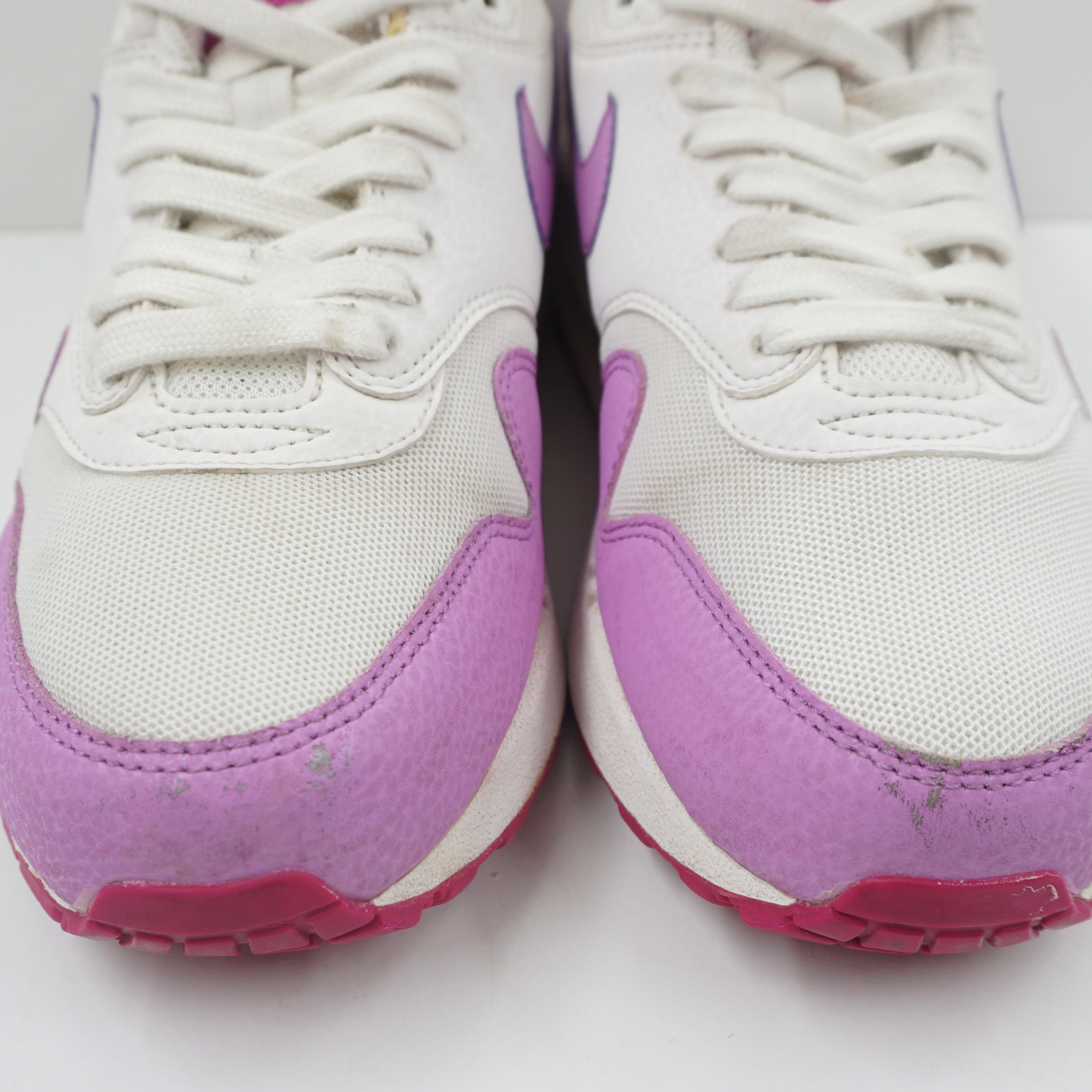Nike Air Max 1 Essential White Fuchsia Glow (W)