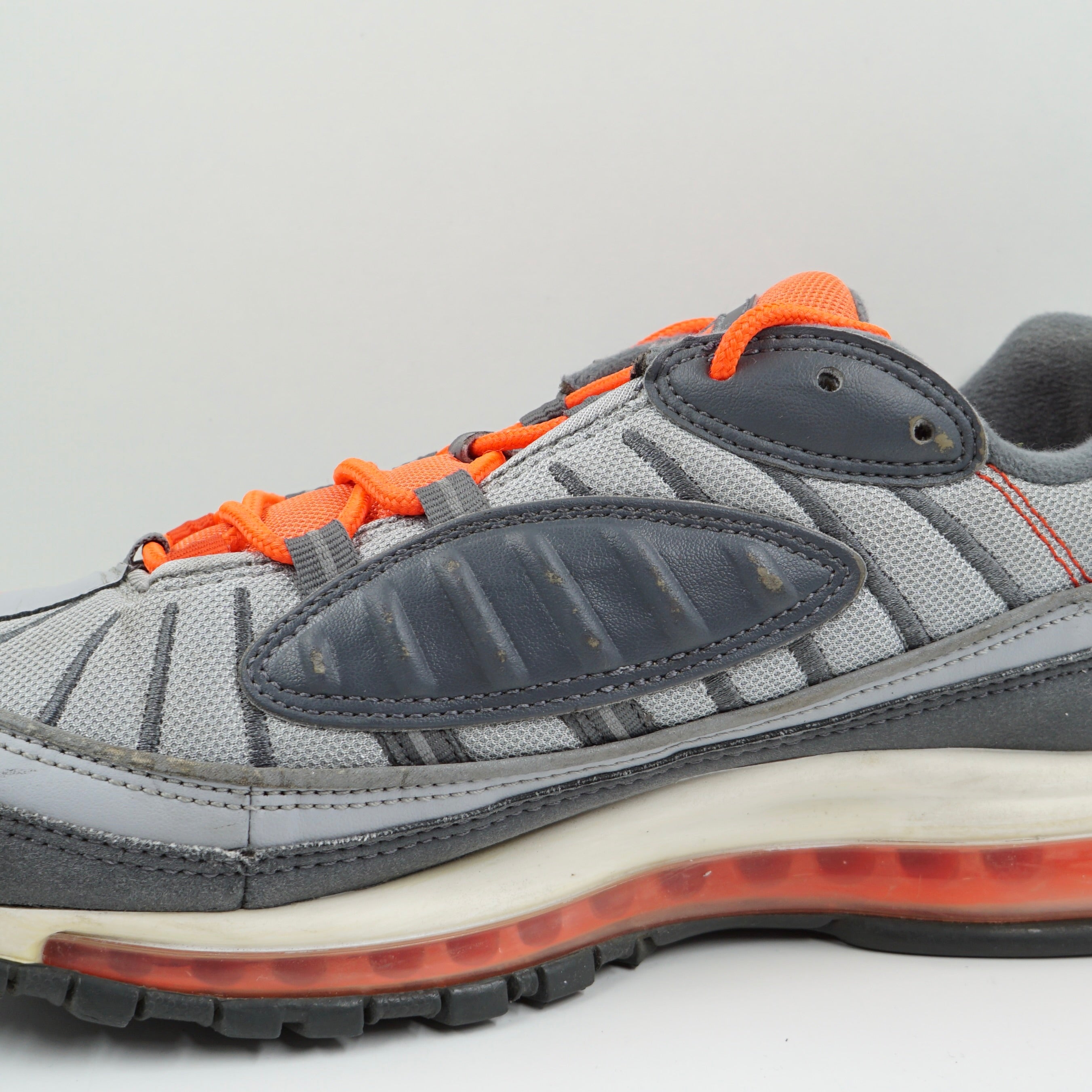 Nike Air Max 98 Wolf Grey Total Crimson