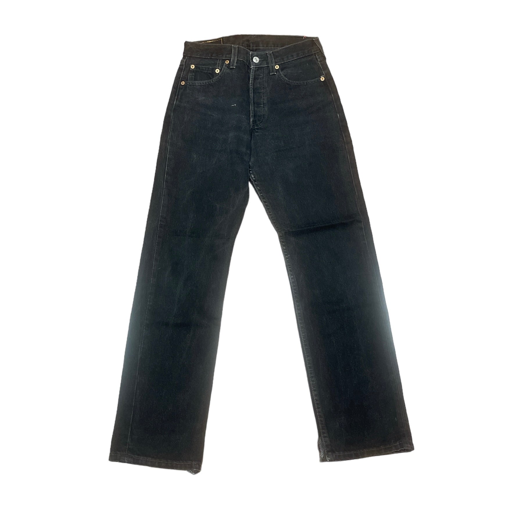 Vintage Levis 501 Student Black Jeans (W28/L30)