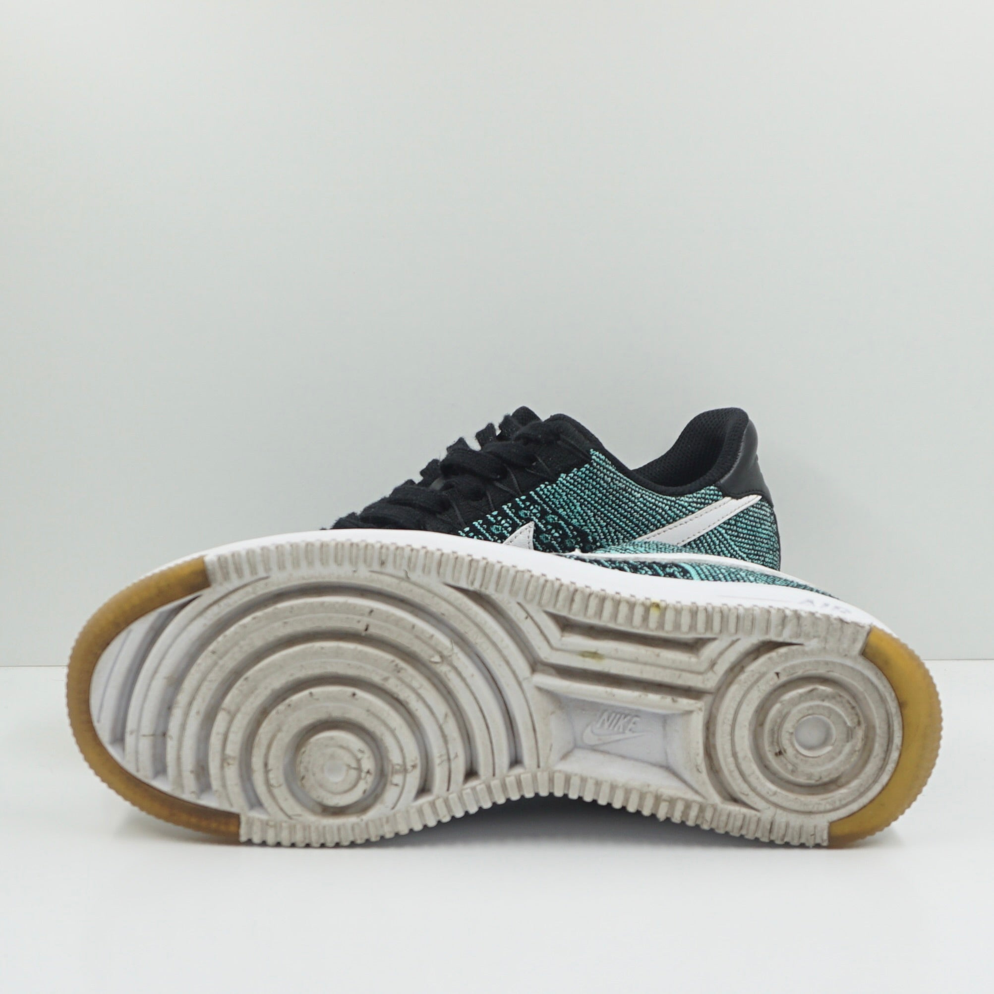 Nike Air Force 1 Ultra Flyknit Low Hyper Jade White Black