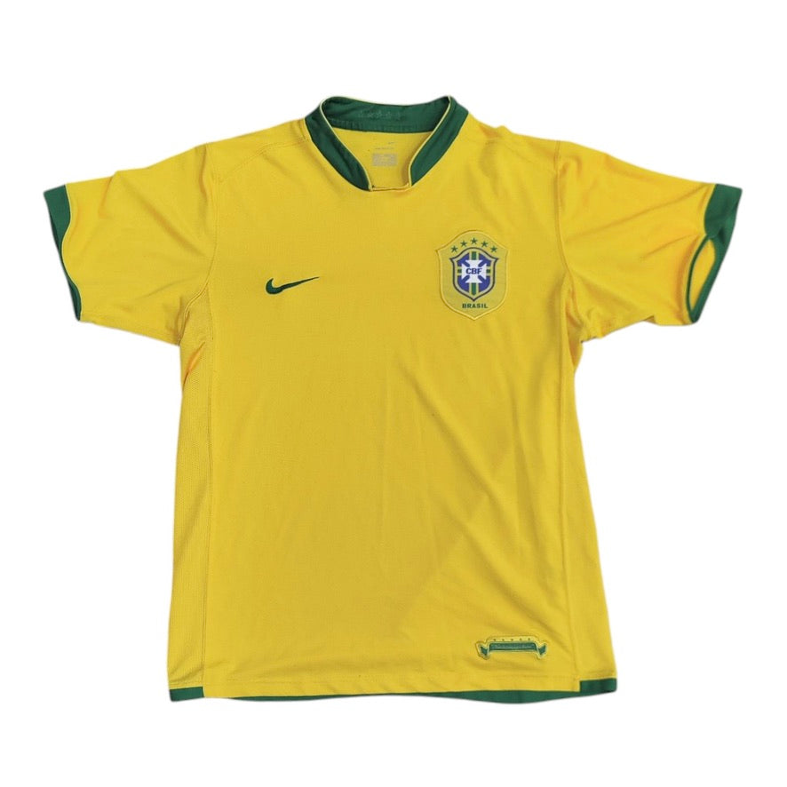 Nike Brasil 2006/2008 Home Football Jersey