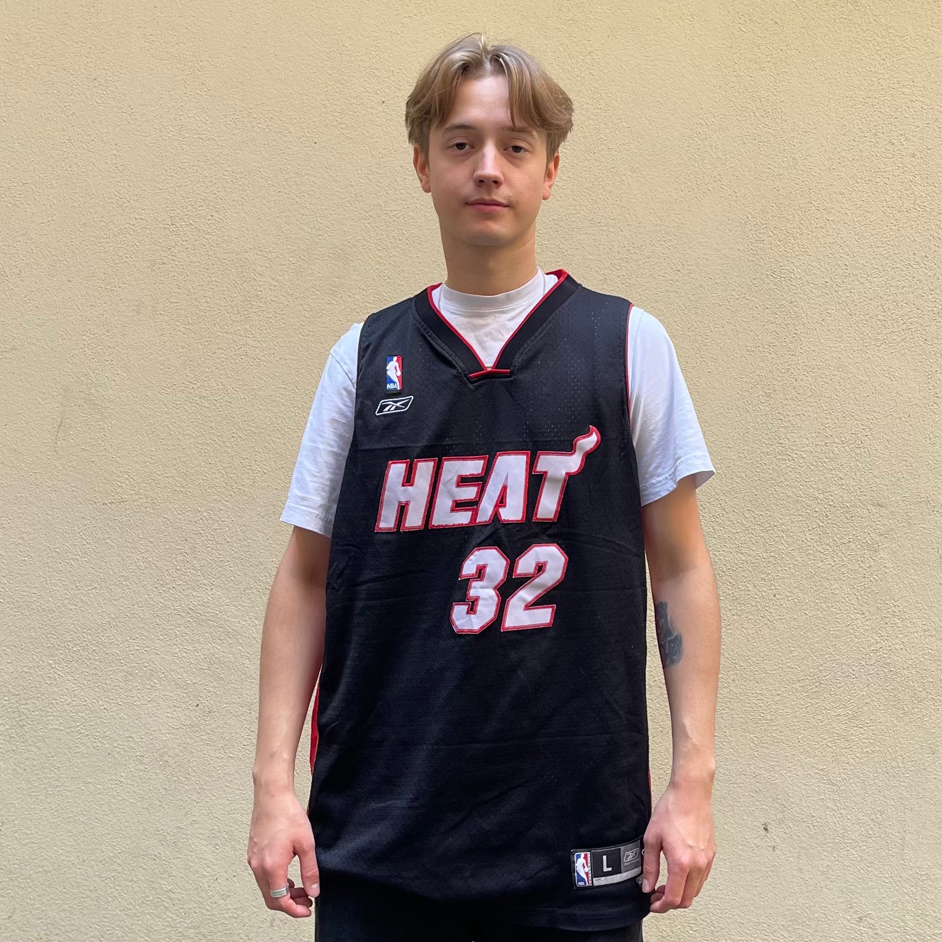 Reebok Miami Heat O'Neal 32 Basketball Jersey