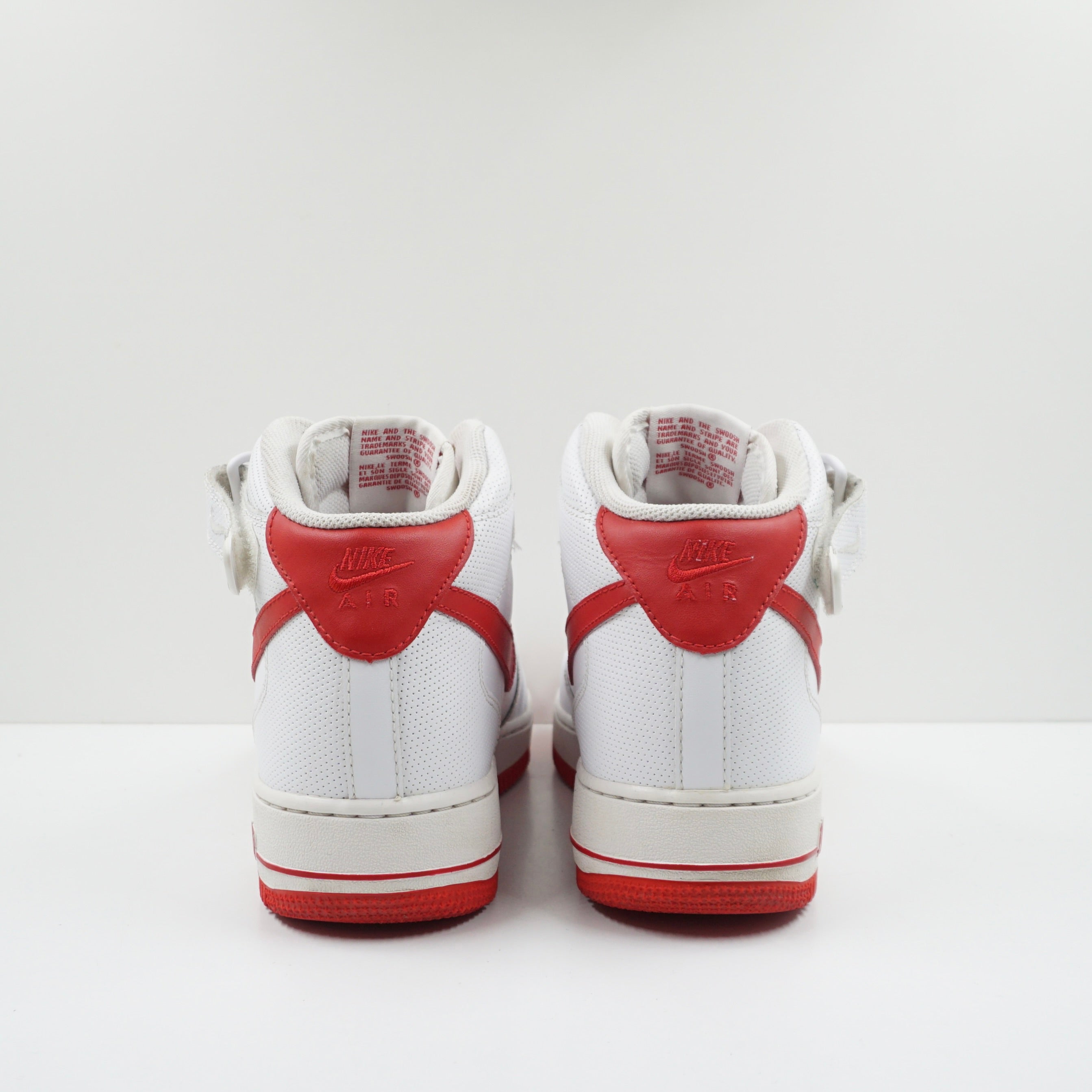 Nike Air Force 1 Mid '07 White Varsity Red