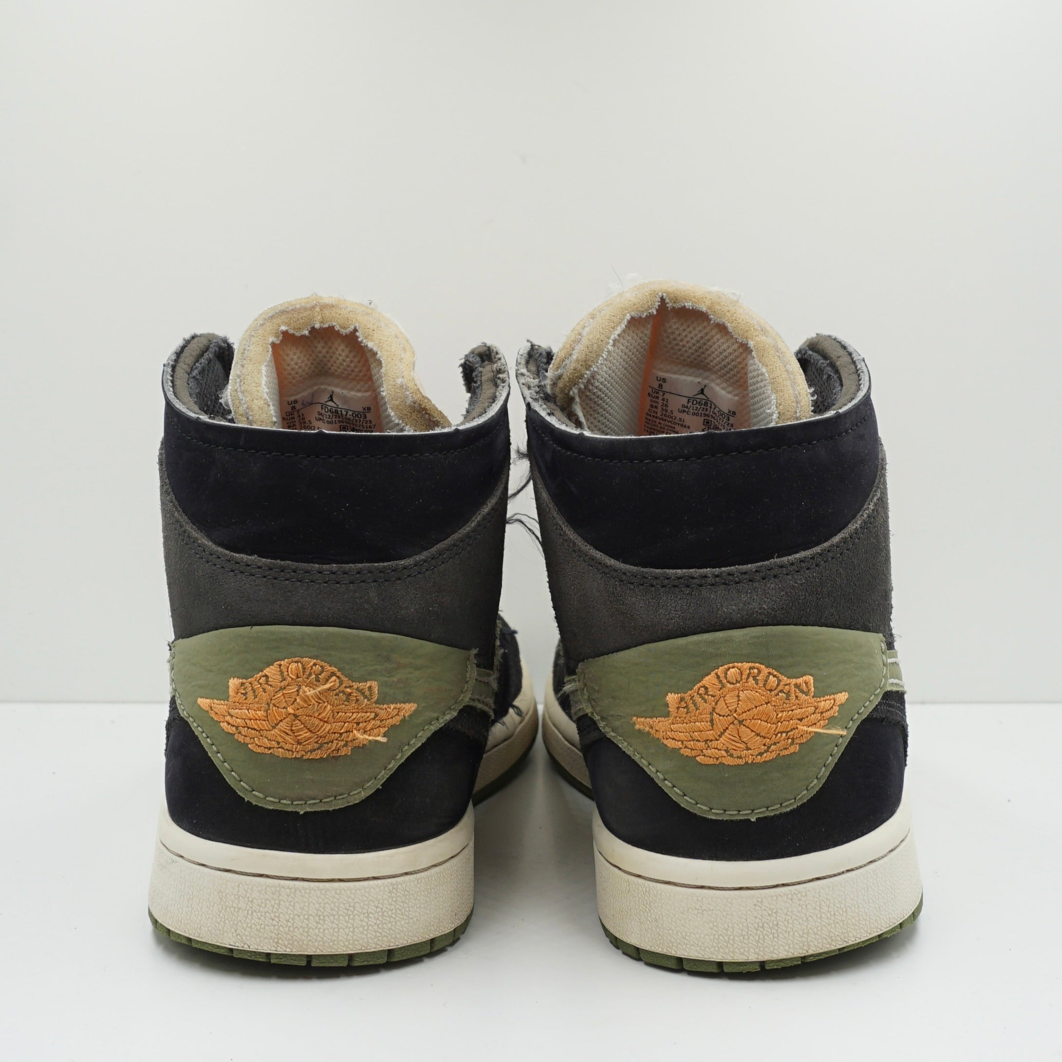 Jordan 1 Mid SE Craft Anthracite Light Olive
