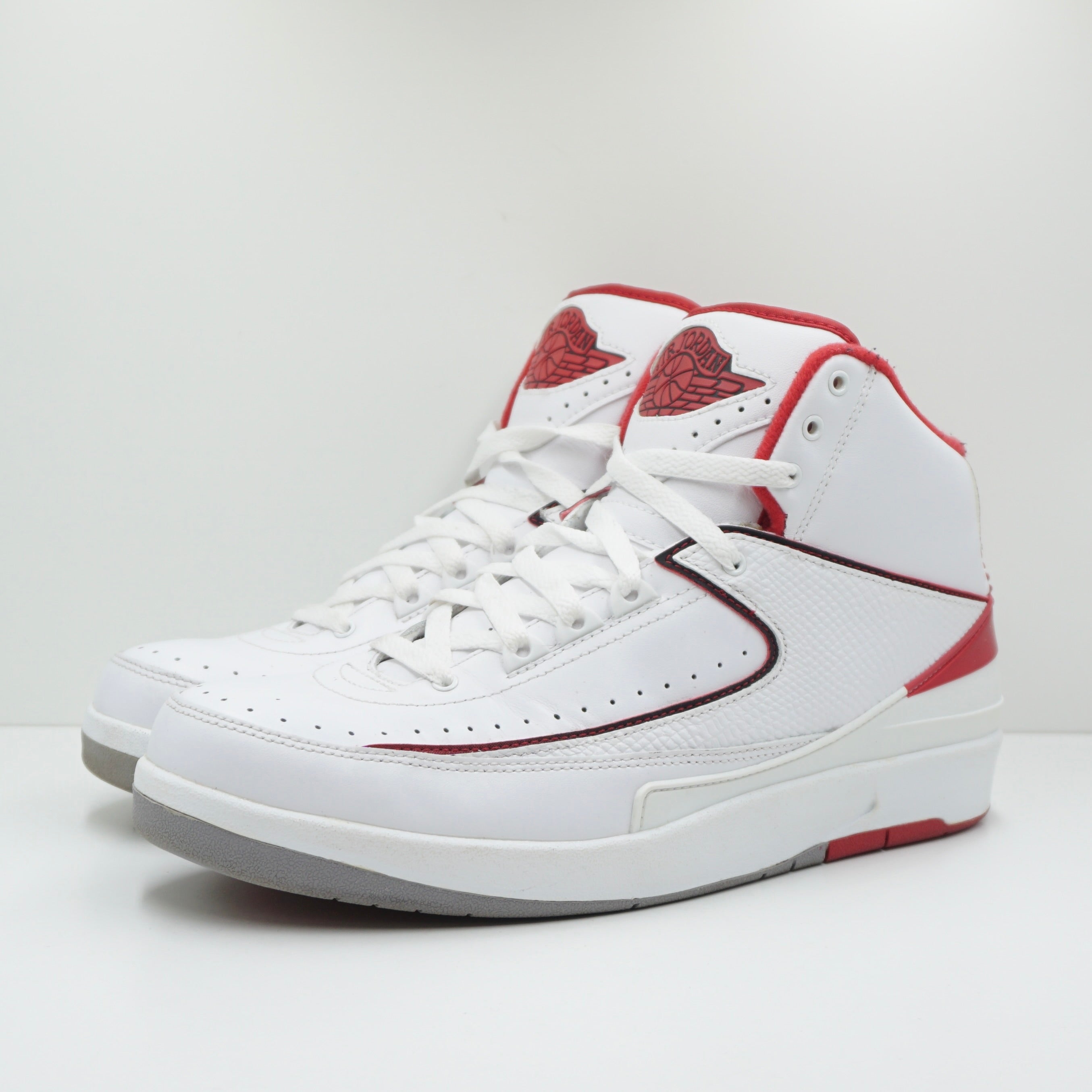 Jordan 2 Retro White Red (2014)