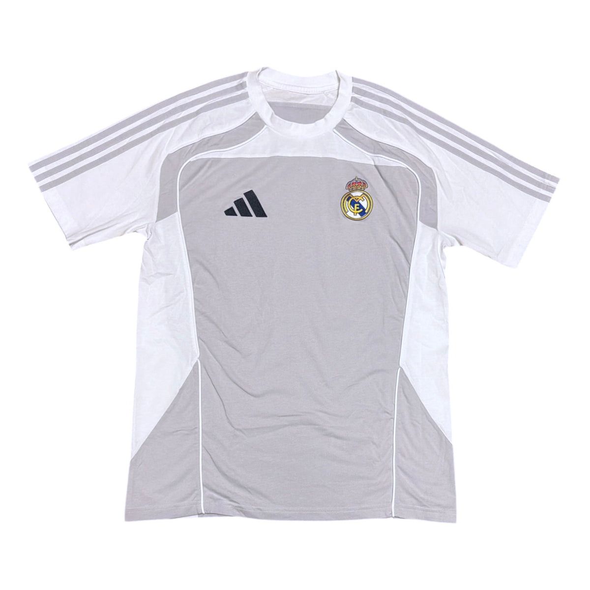 Adidas Real Madrid 2025/2026 UBP White Grey Tshirt