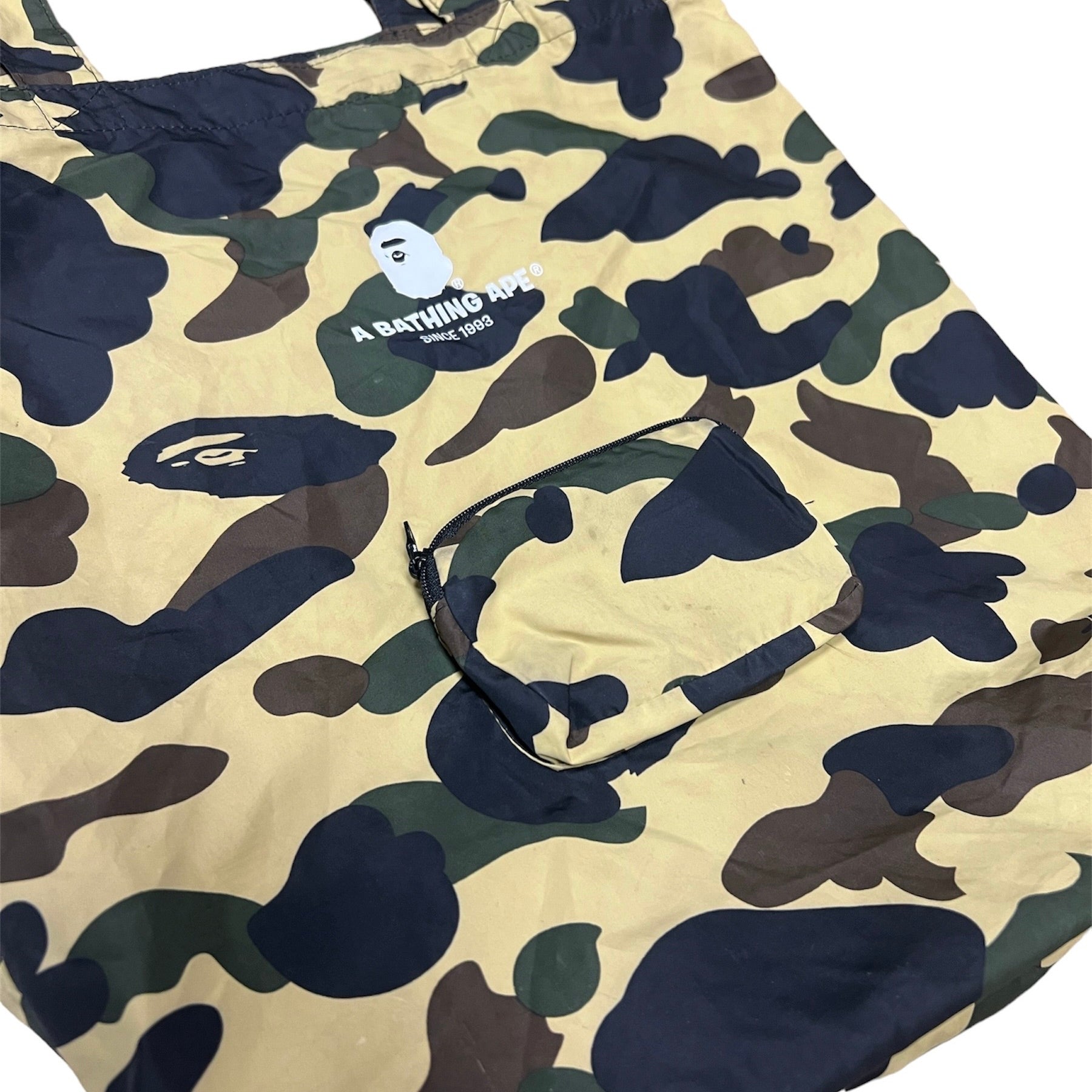 A Bathing Ape Camo Tote Bag