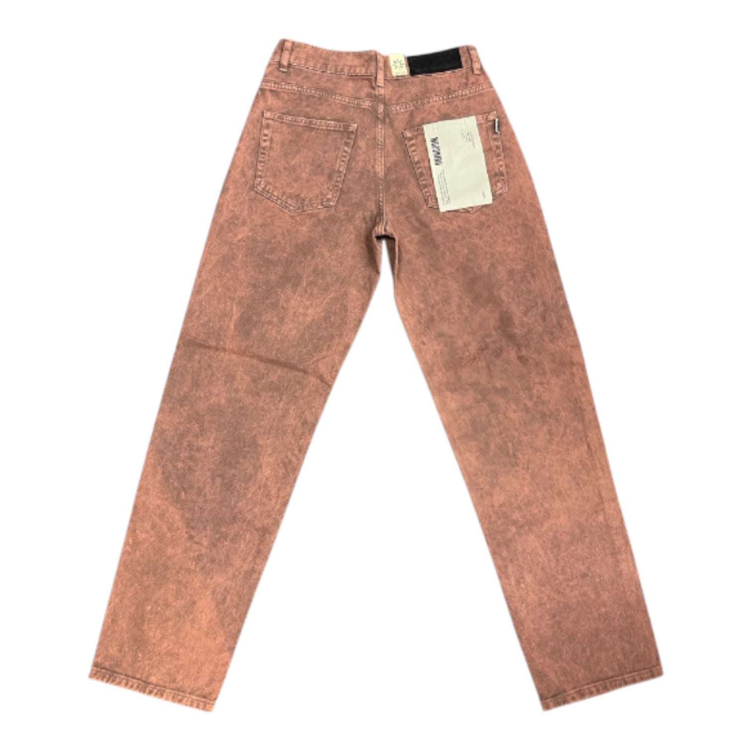 Woodbird Loose Tapered Fit Pink Denim Pants