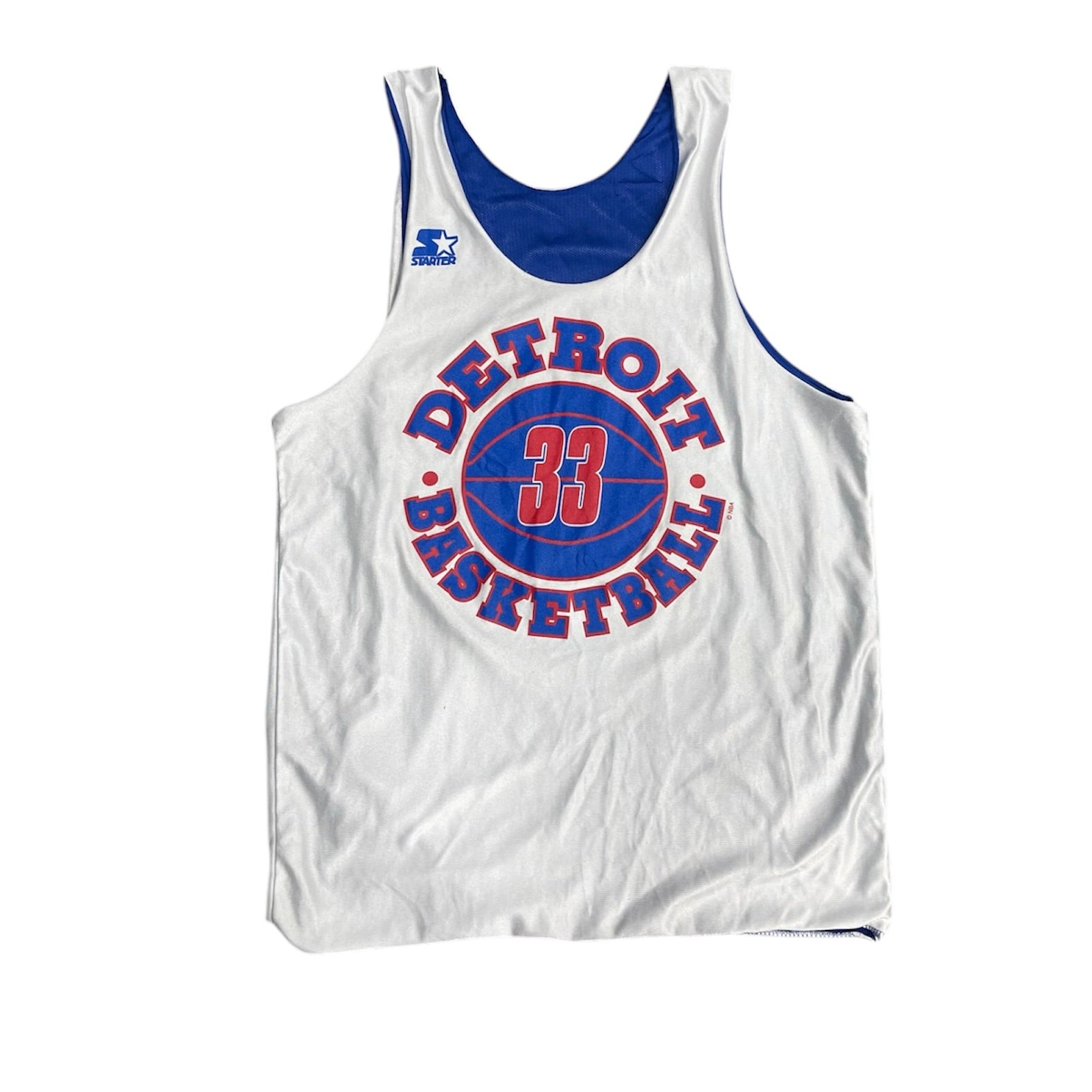 Starter Detroit Pistons Reversible Jersey