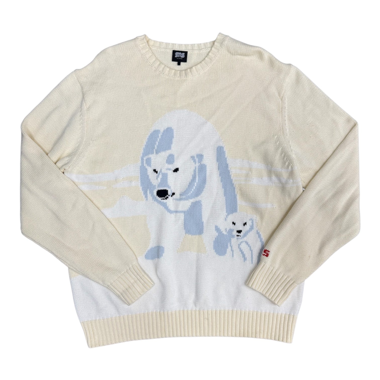 Sneakersnstuff Ice Bear Sail Knitted Sweatshirt
