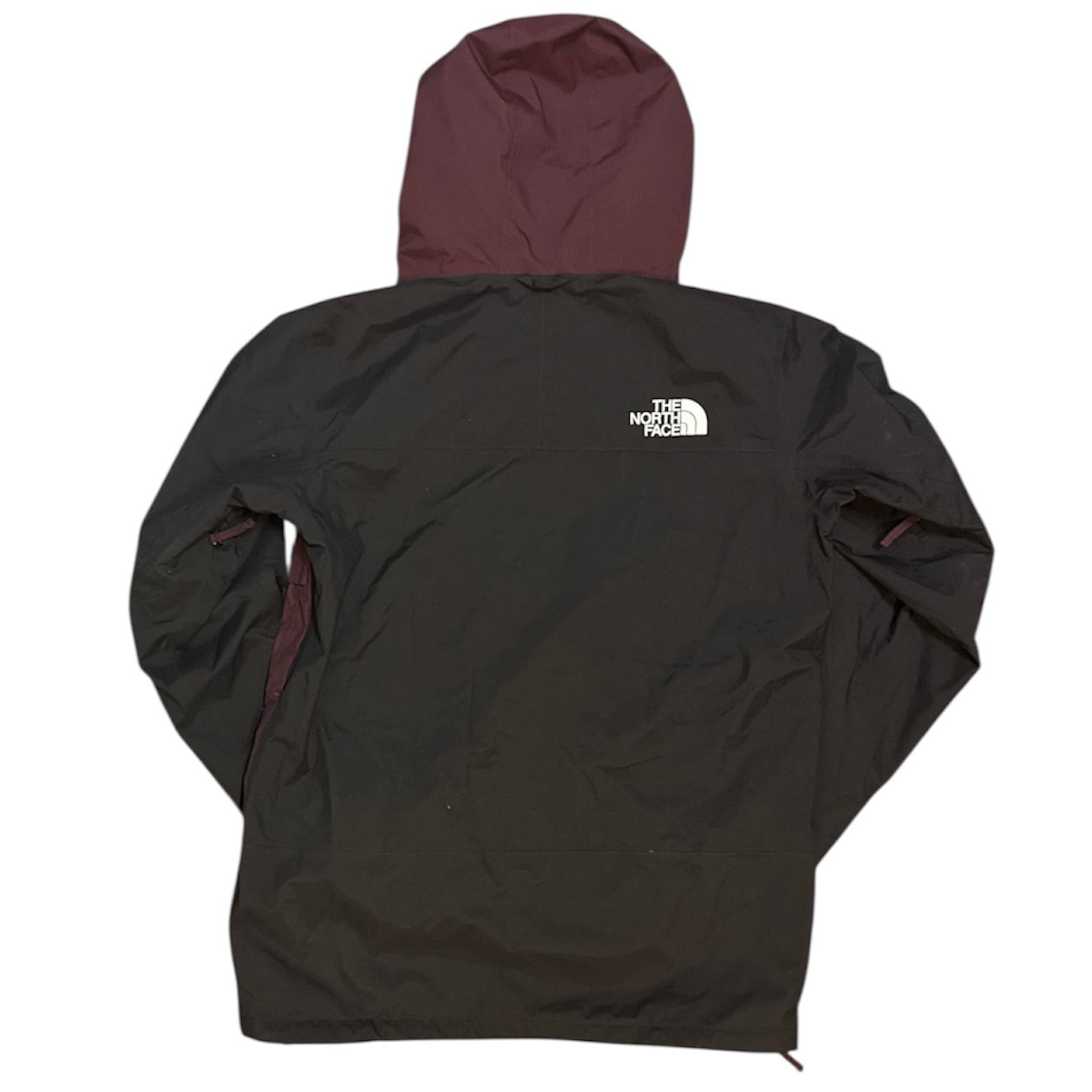 The North Face Silvani Anorak Black Burgundy Jacket