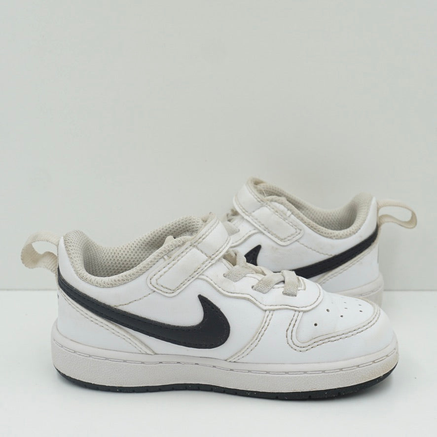 Nike Court Borough Low Recraft White Black Swoosh (TD)