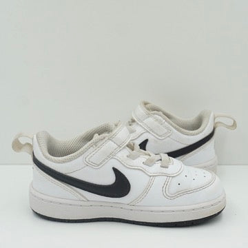 Nike Court Borough Low Recraft White Black Swoosh (TD)
