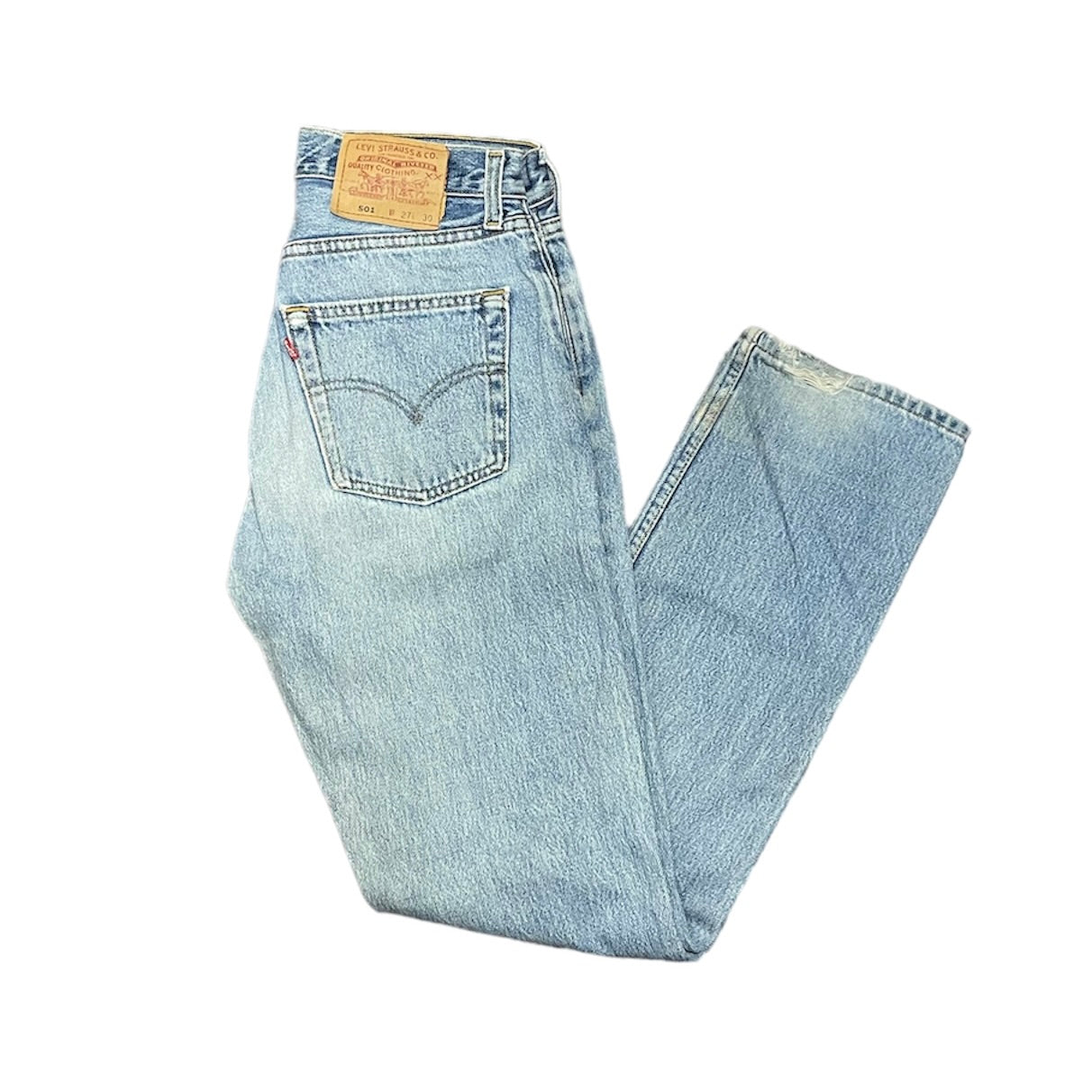 Vintage Levis 501 Blue Jeans (W27/L30)