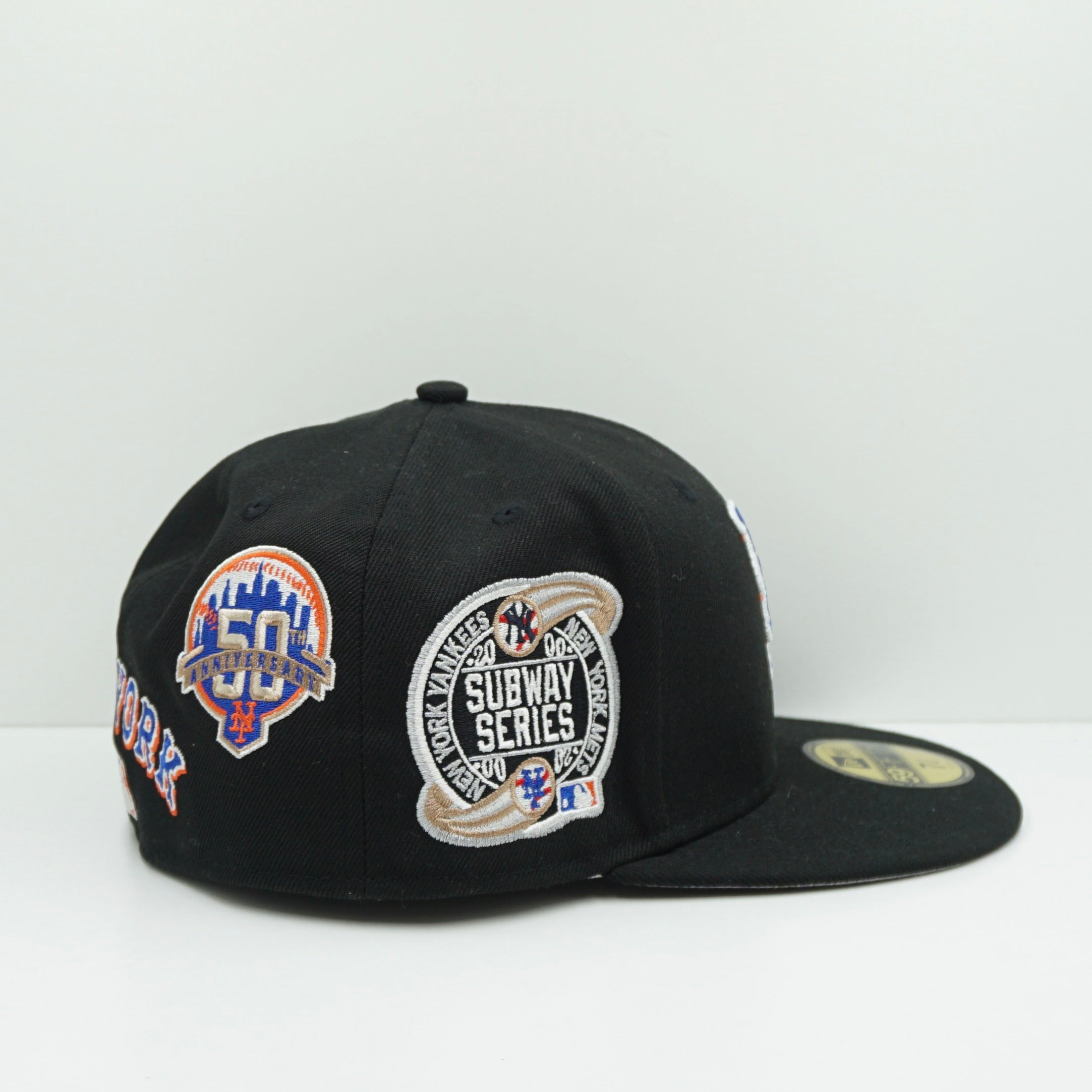 New Era New York Mets Subway Series Black Fitted Cap