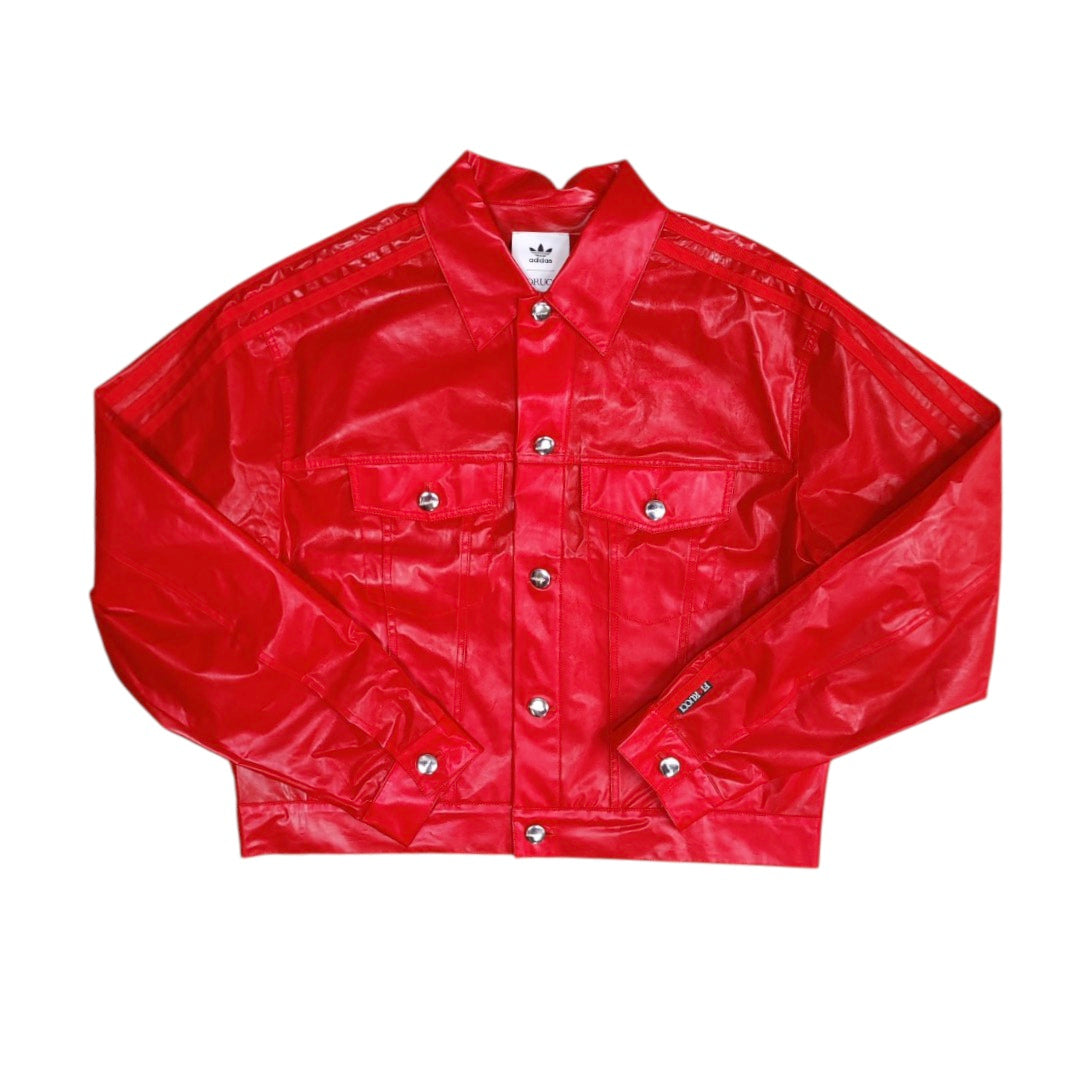 Adidas x Fiorucci Red Kiss Jacket & Skirt Set (W)