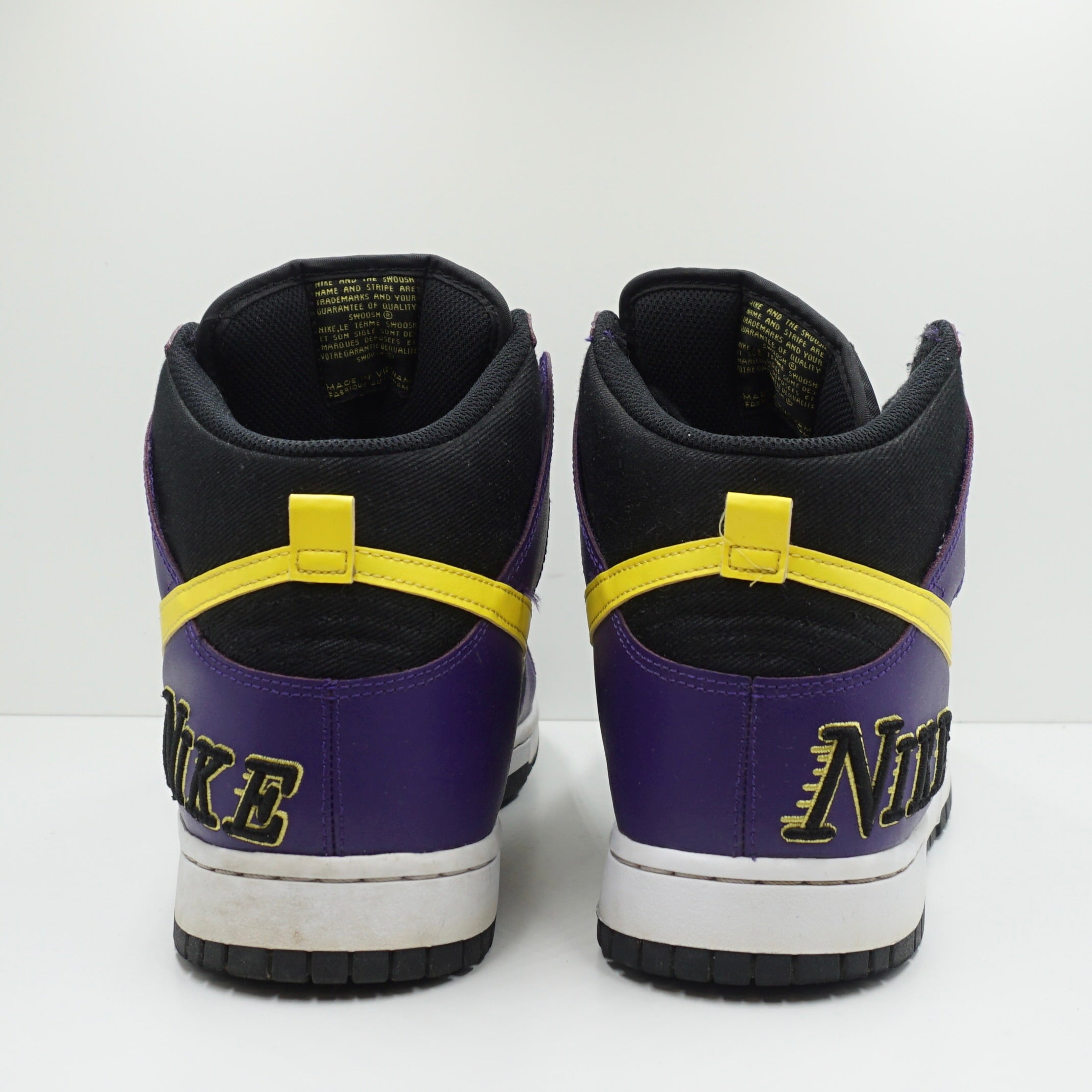 Nike Dunk High EMB Lakers