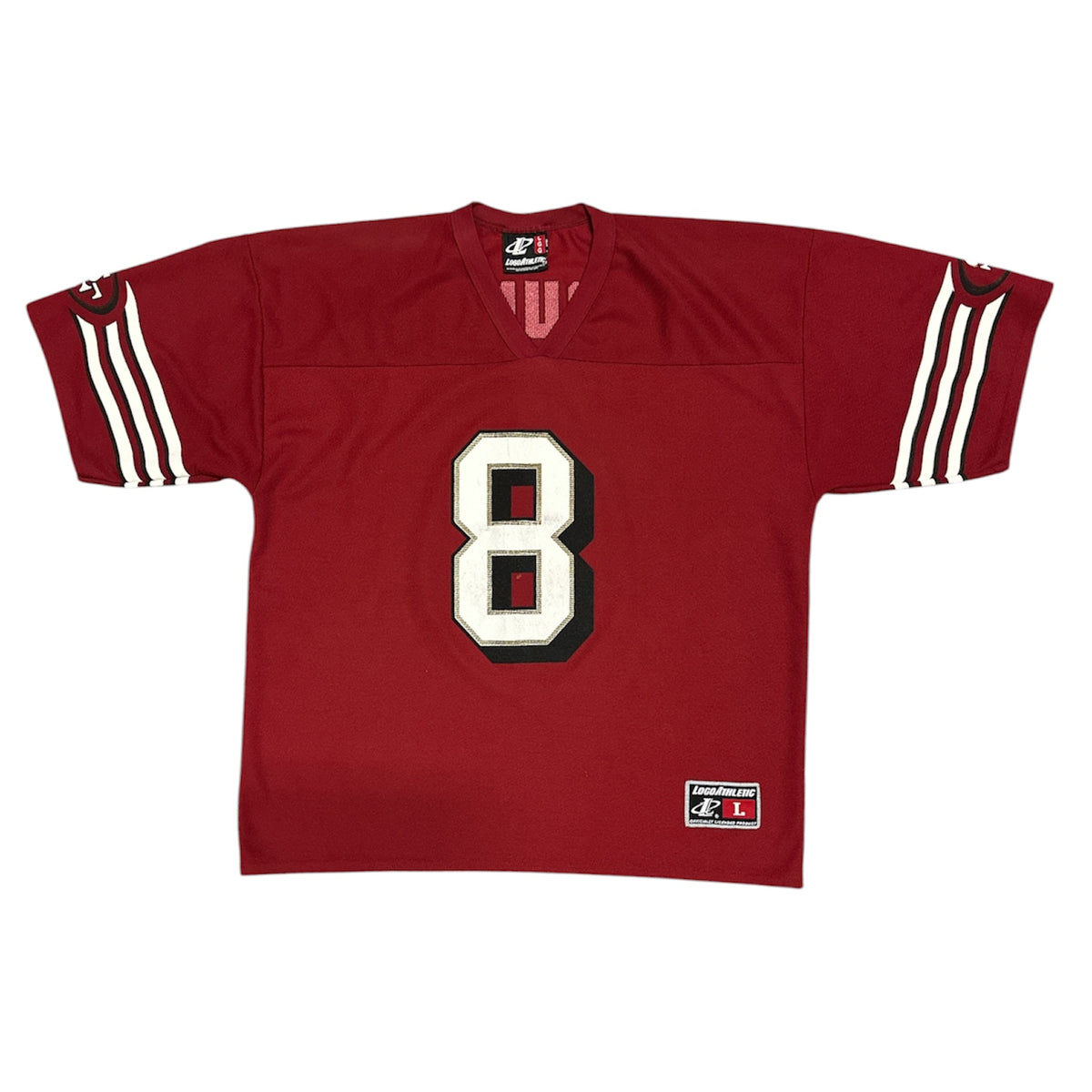 Vintage Logo Athletic San Fransisco 49ers Young #8 NFL Jersey