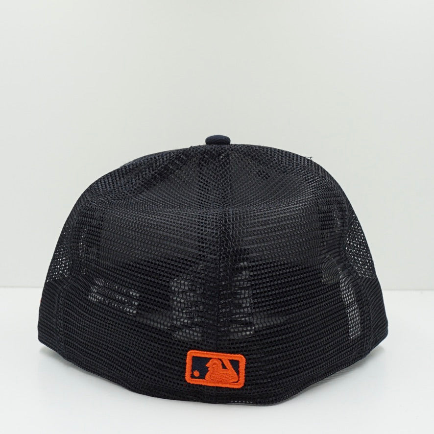 New Era Houston Astros Navy Trucker Fitted Cap