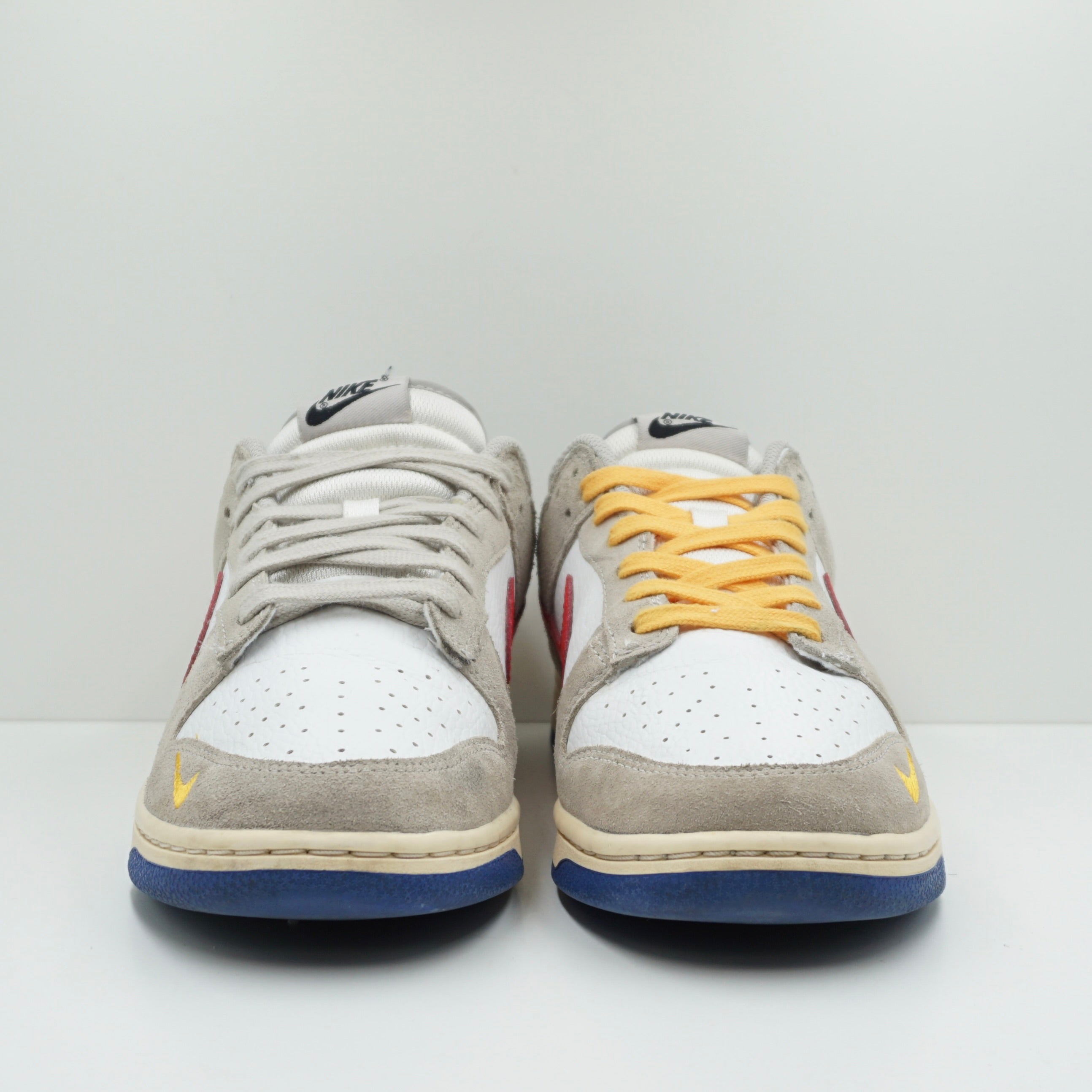 Nike Dunk Low Light Iron Ore Red Blue