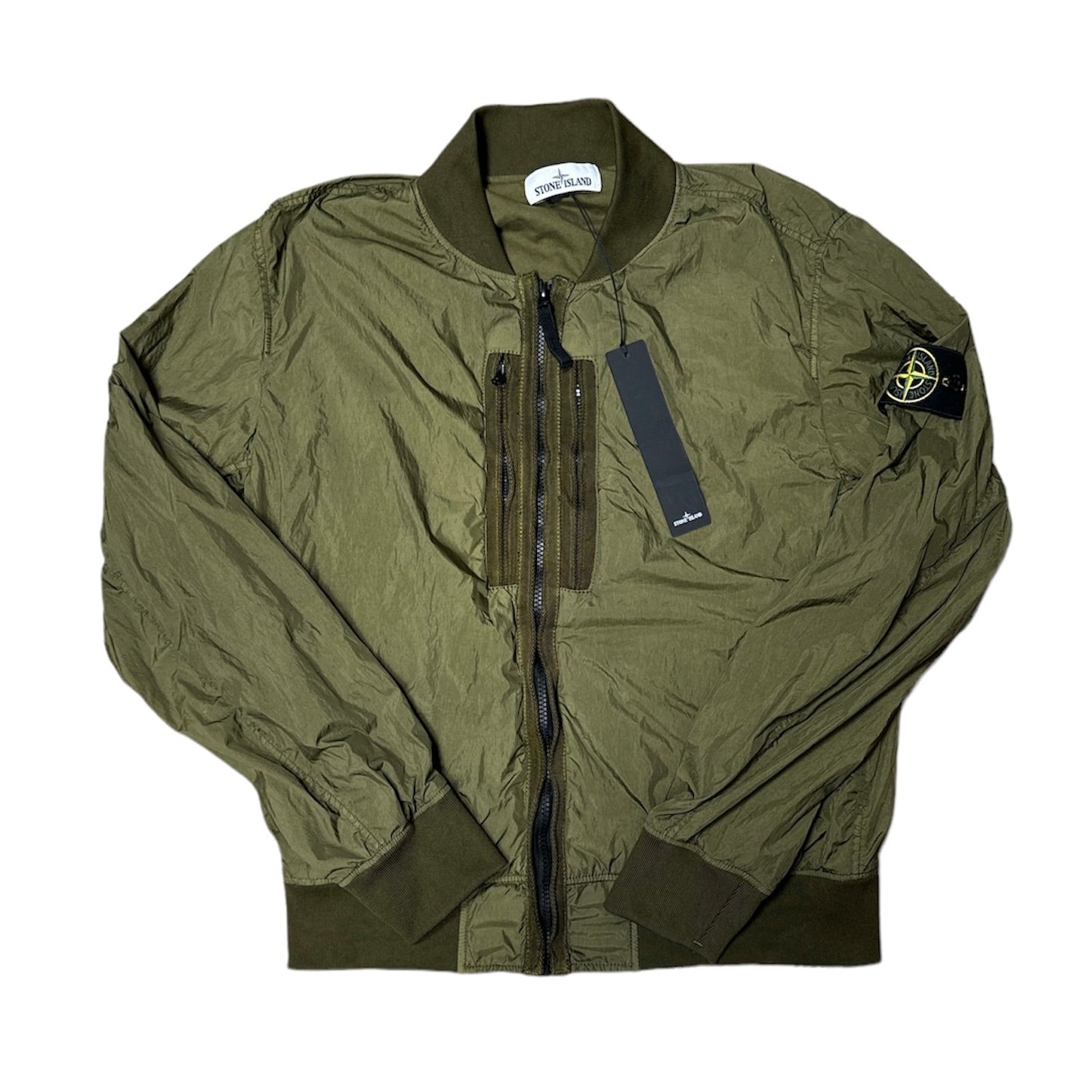 Stone Island Army Bomber Jacket