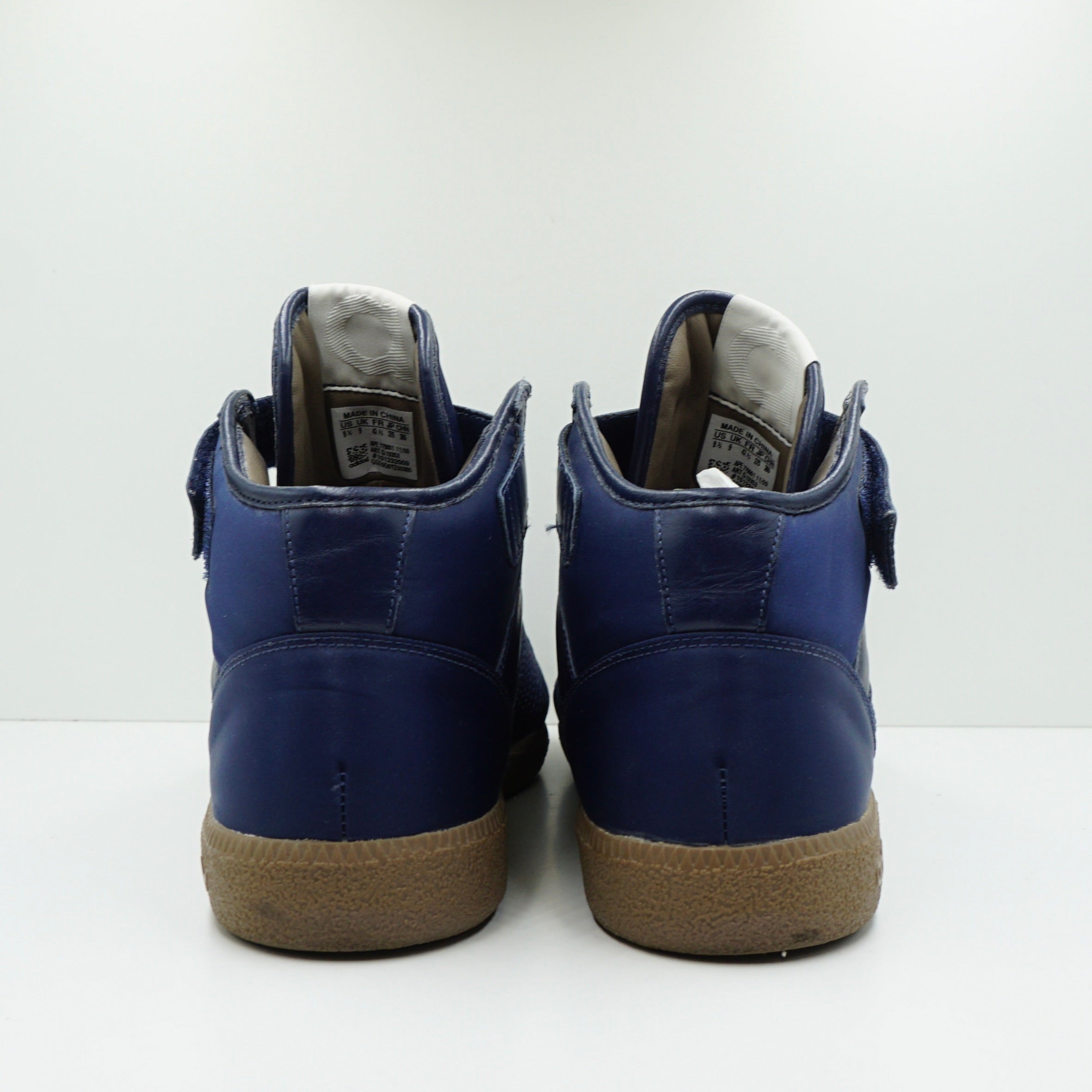 Adidas Originals Navy Nylon High Top