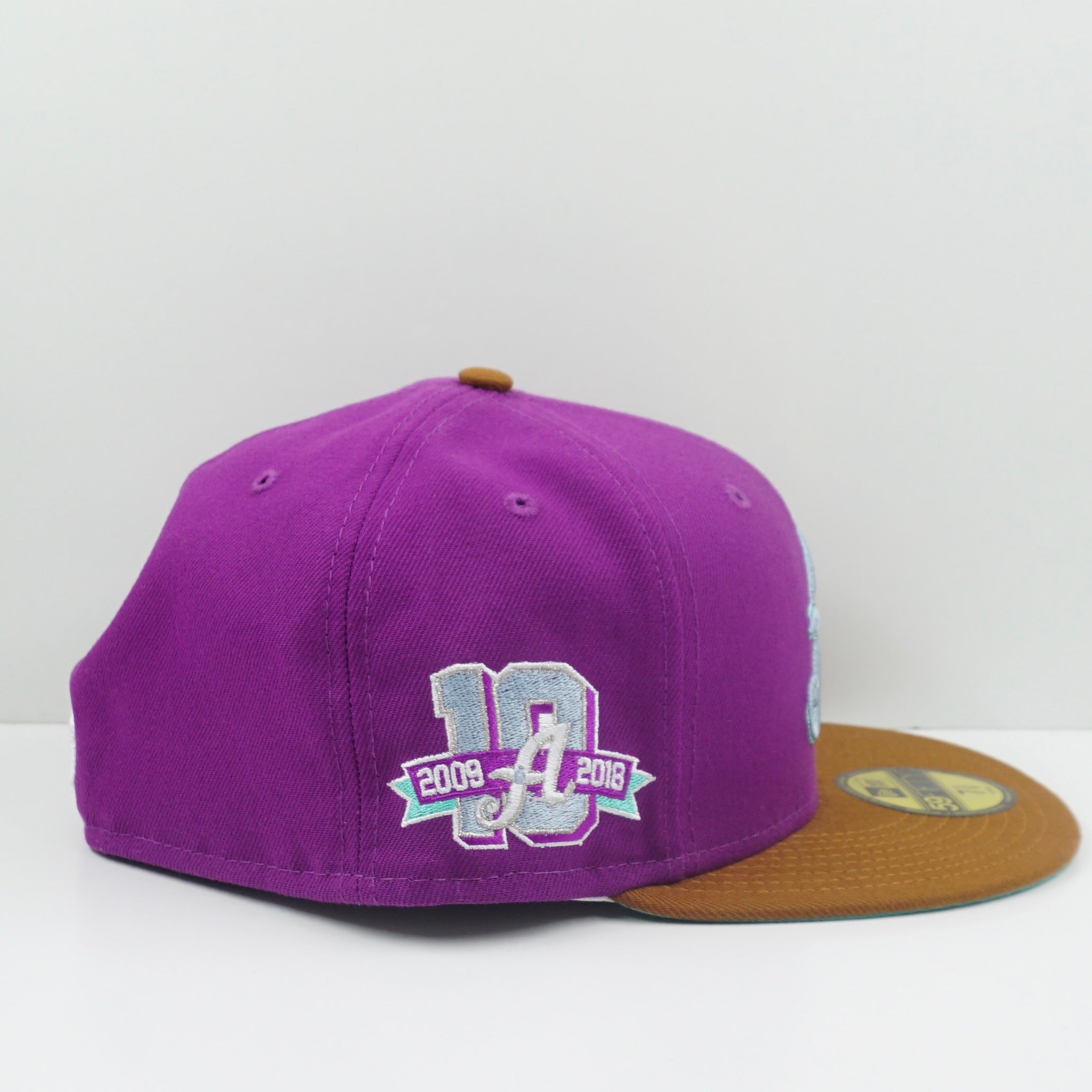 New Era Reno Aces Minor League Purple Brown Fitted Cap