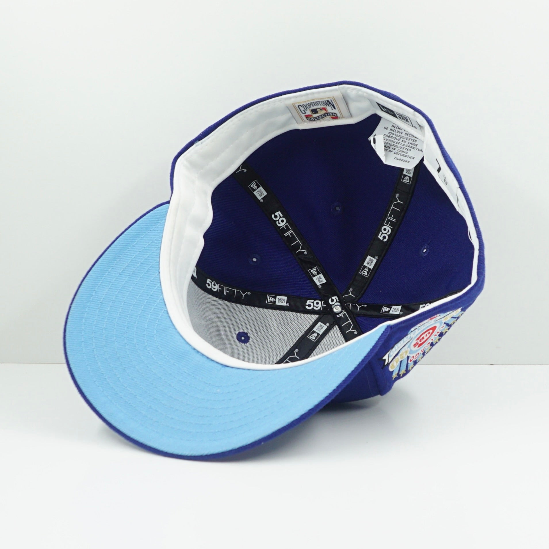 New Era Chicago Cubs Blue Fitted Cap
