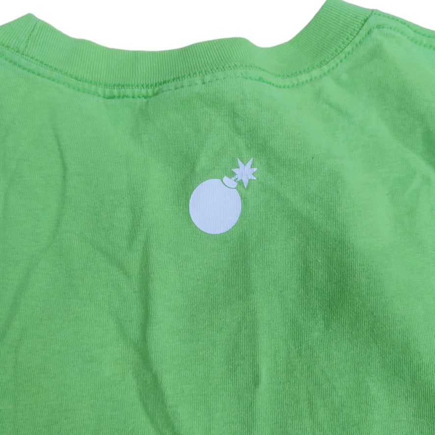 The Hundreds Script Logo Green Tshirt