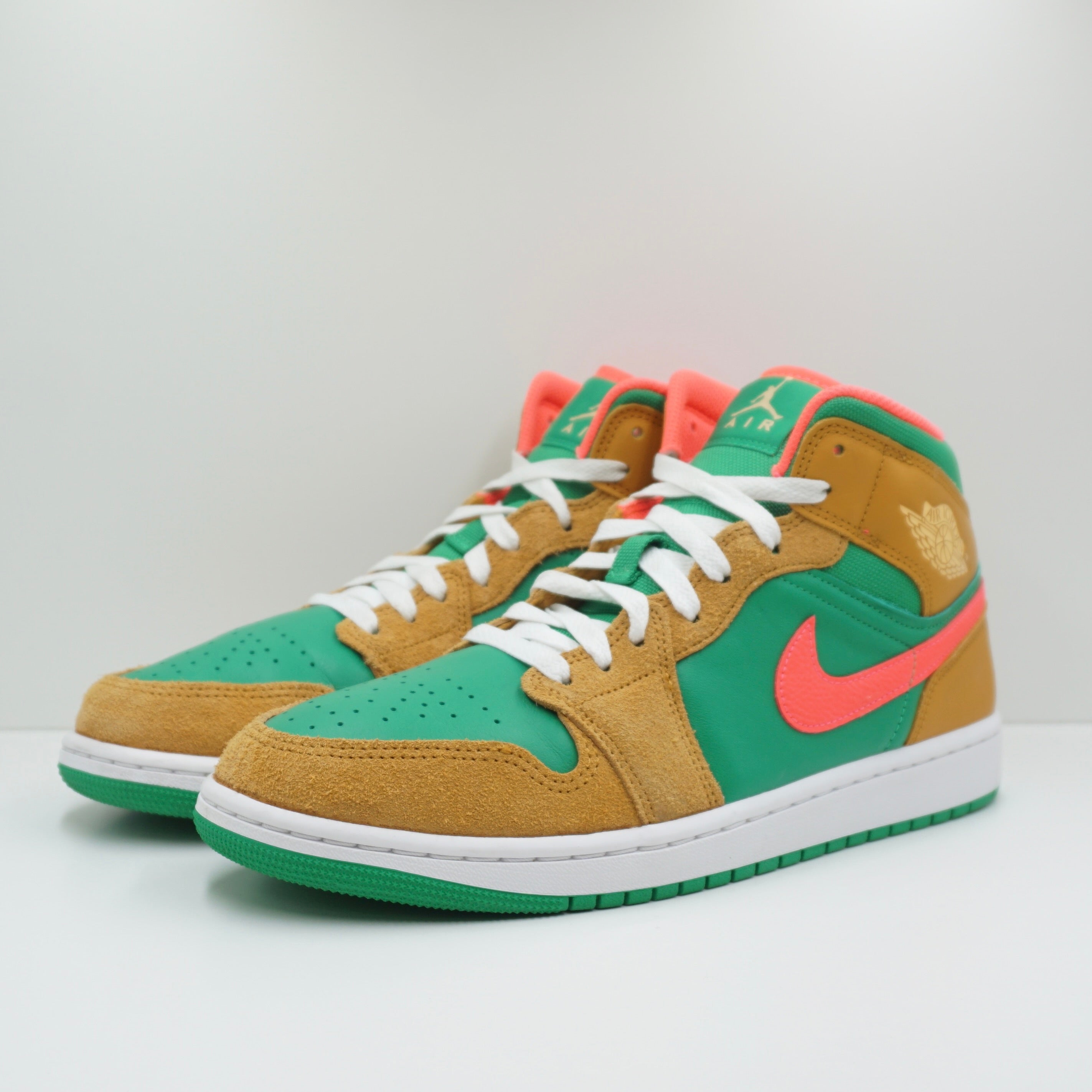 Jordan 1 Mid SE Wheat Watermelon