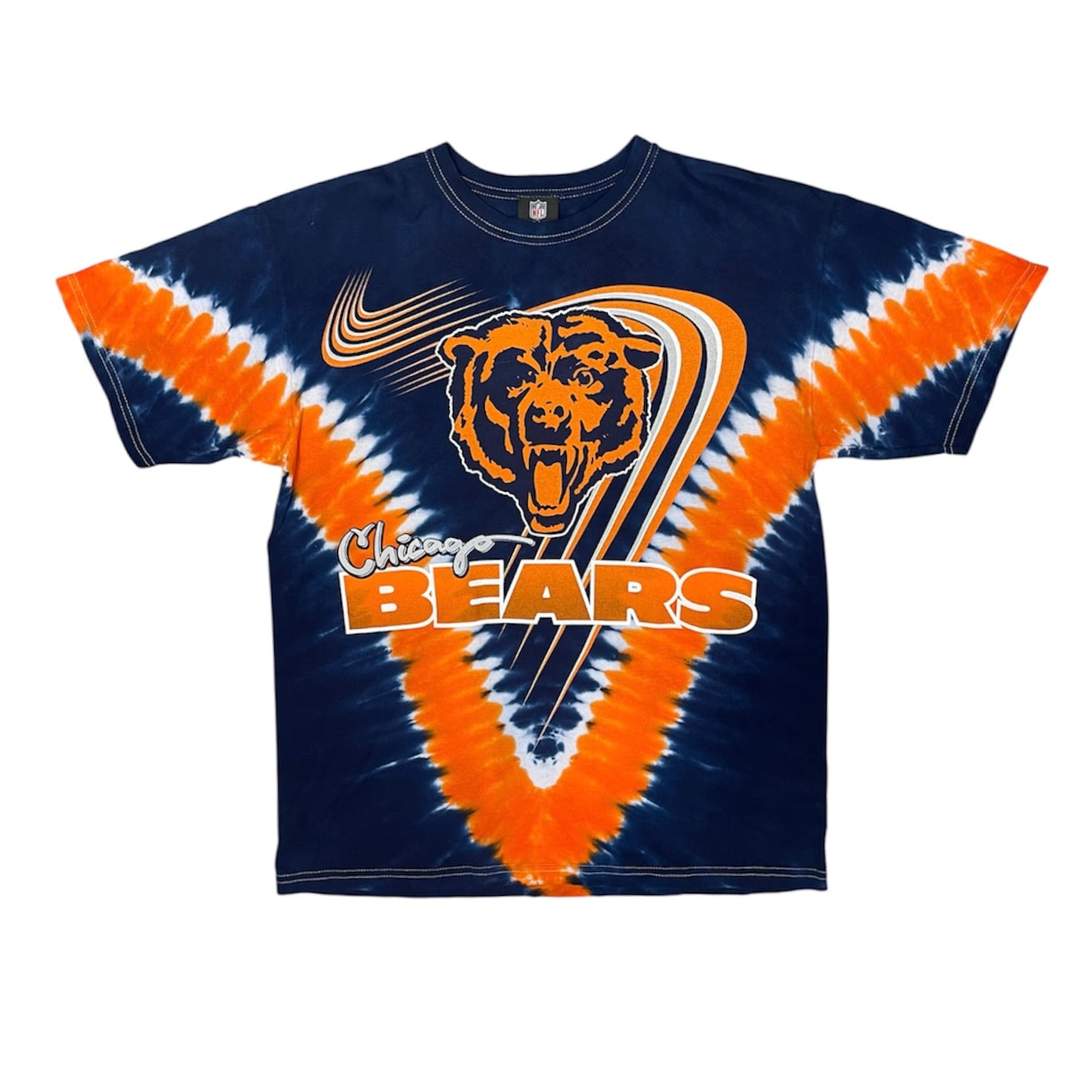 NFL Team Apparel Chicago Bears Tie Dye Tshirt