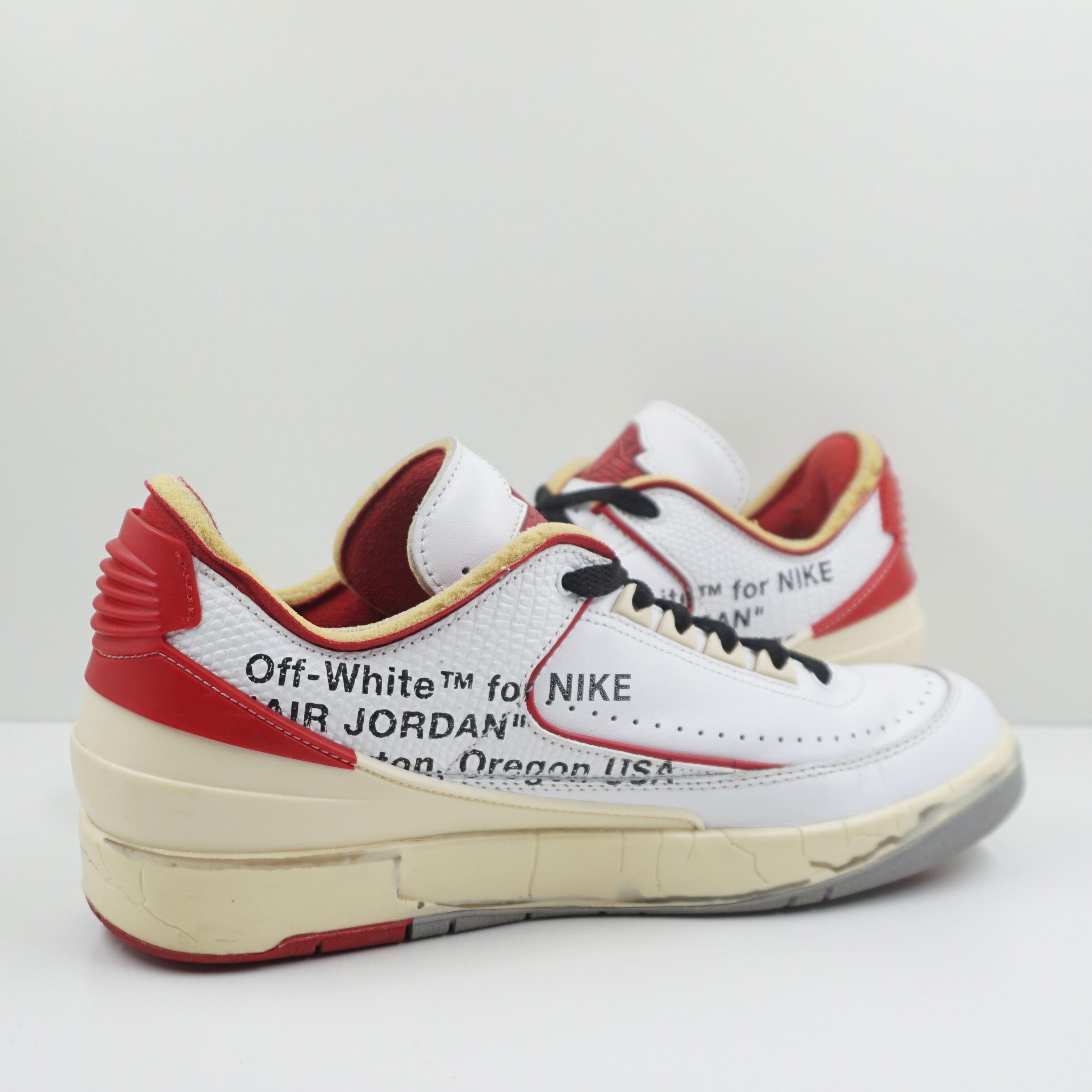 Jordan 2 Retro Low SP Off-White White Red