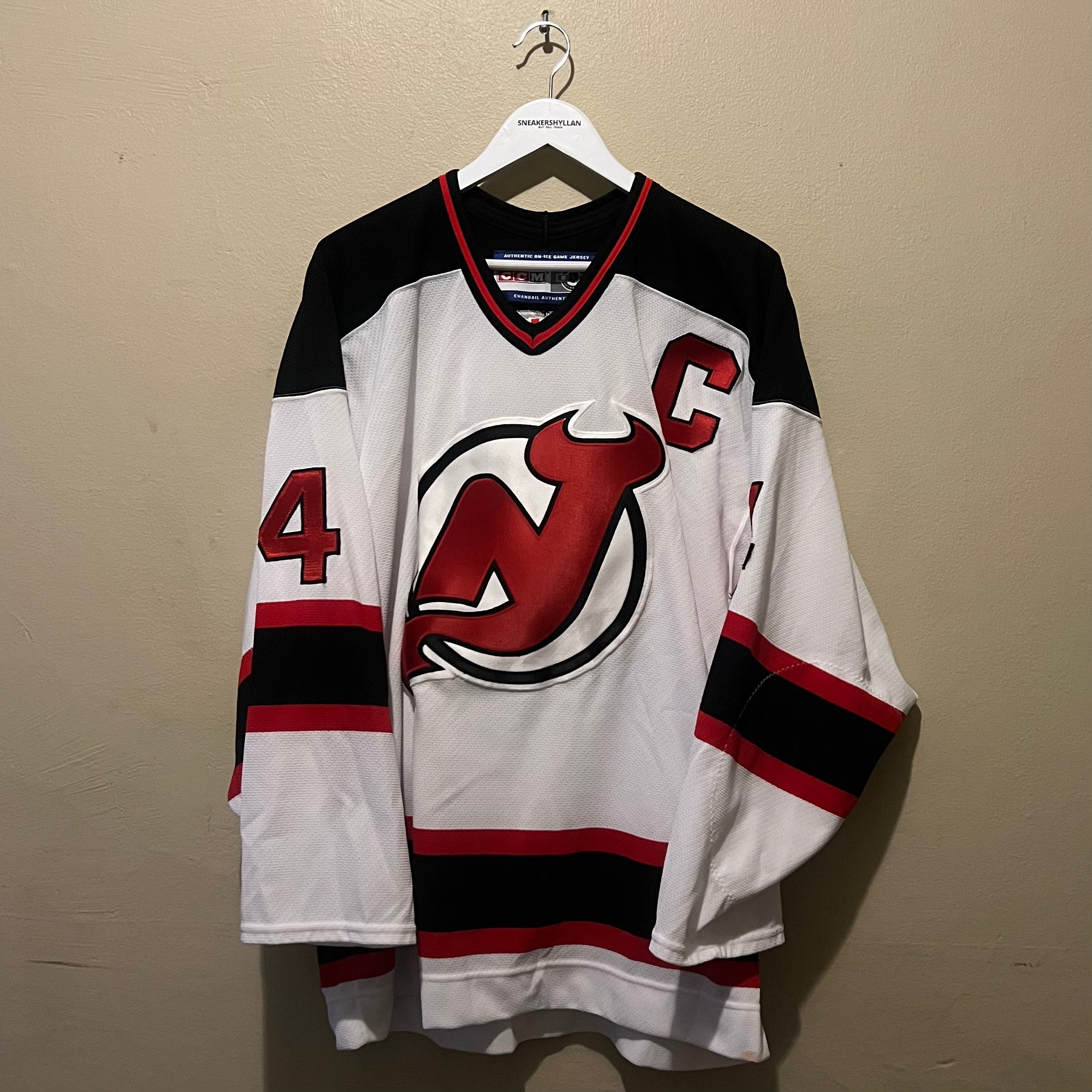 CCM New Jersey Devils Stevens #4 Stanley Cup Patches NHL Jersey