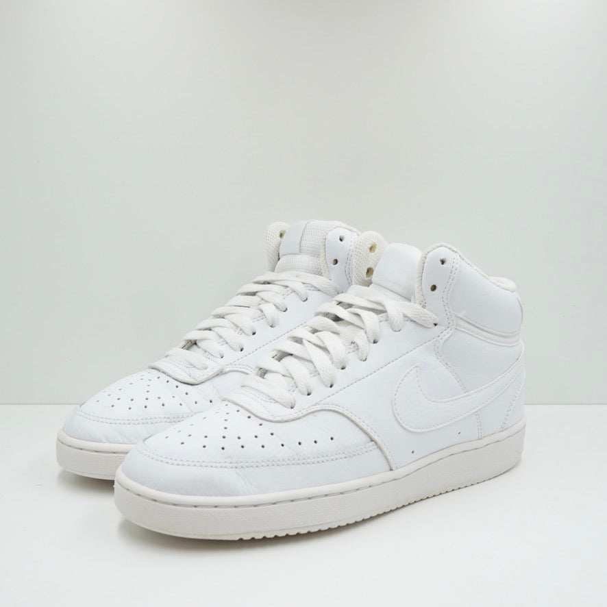 Nike Court Vision Mid Triple White (W)