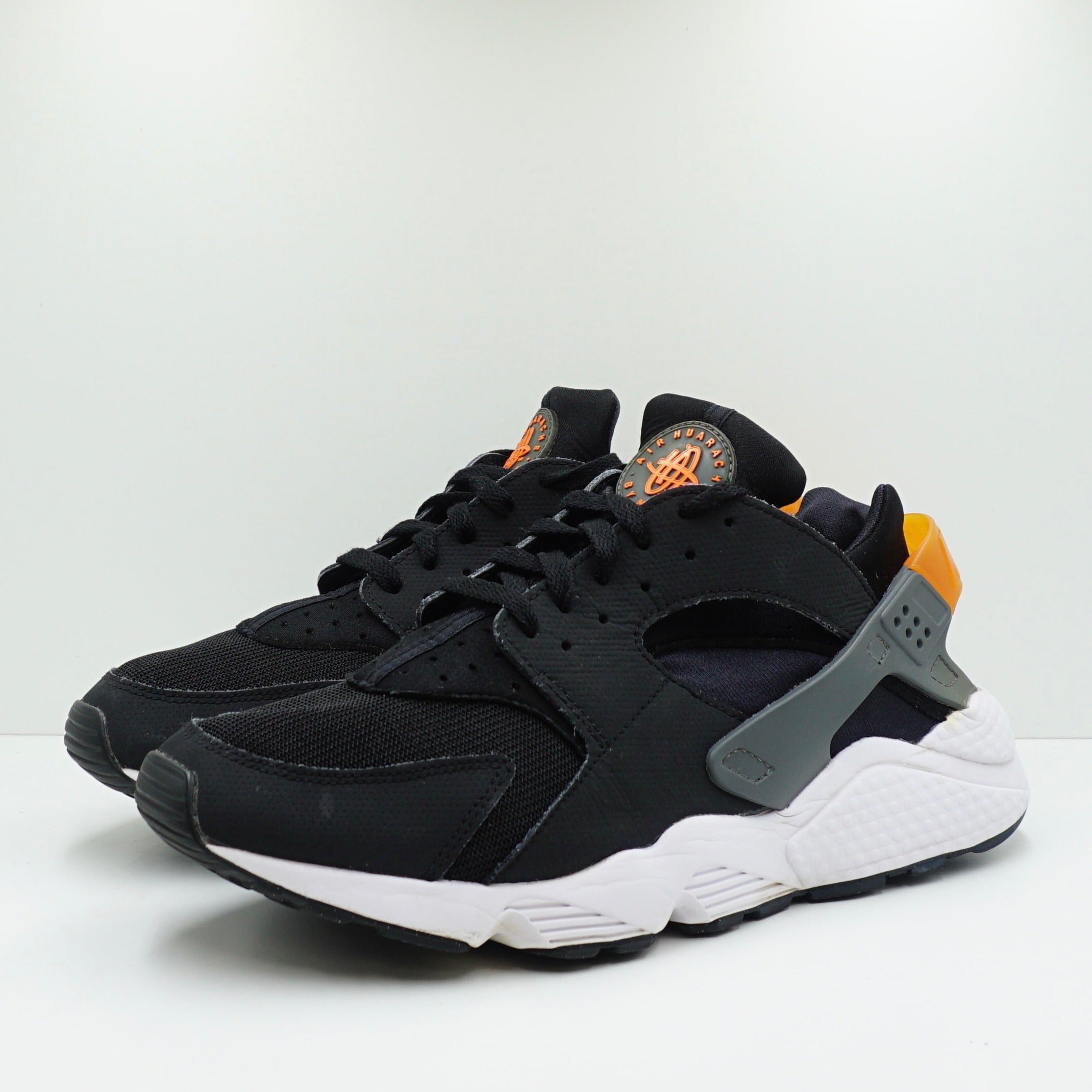 Nike Air Huarache Black Safety Orange