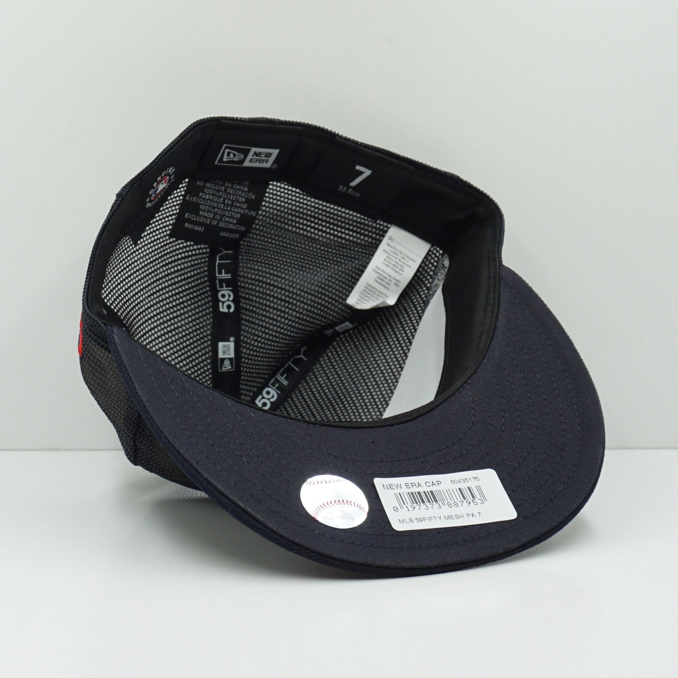 New Era Atlanta Braves Mesh Navy Fitted Cap