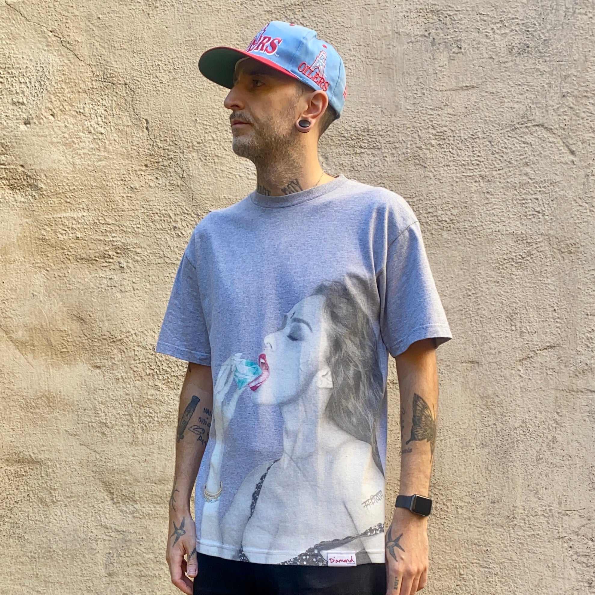 Diamond Supply Co. x NilantiI x Saglimbeni Cold As Ice Tshirt
