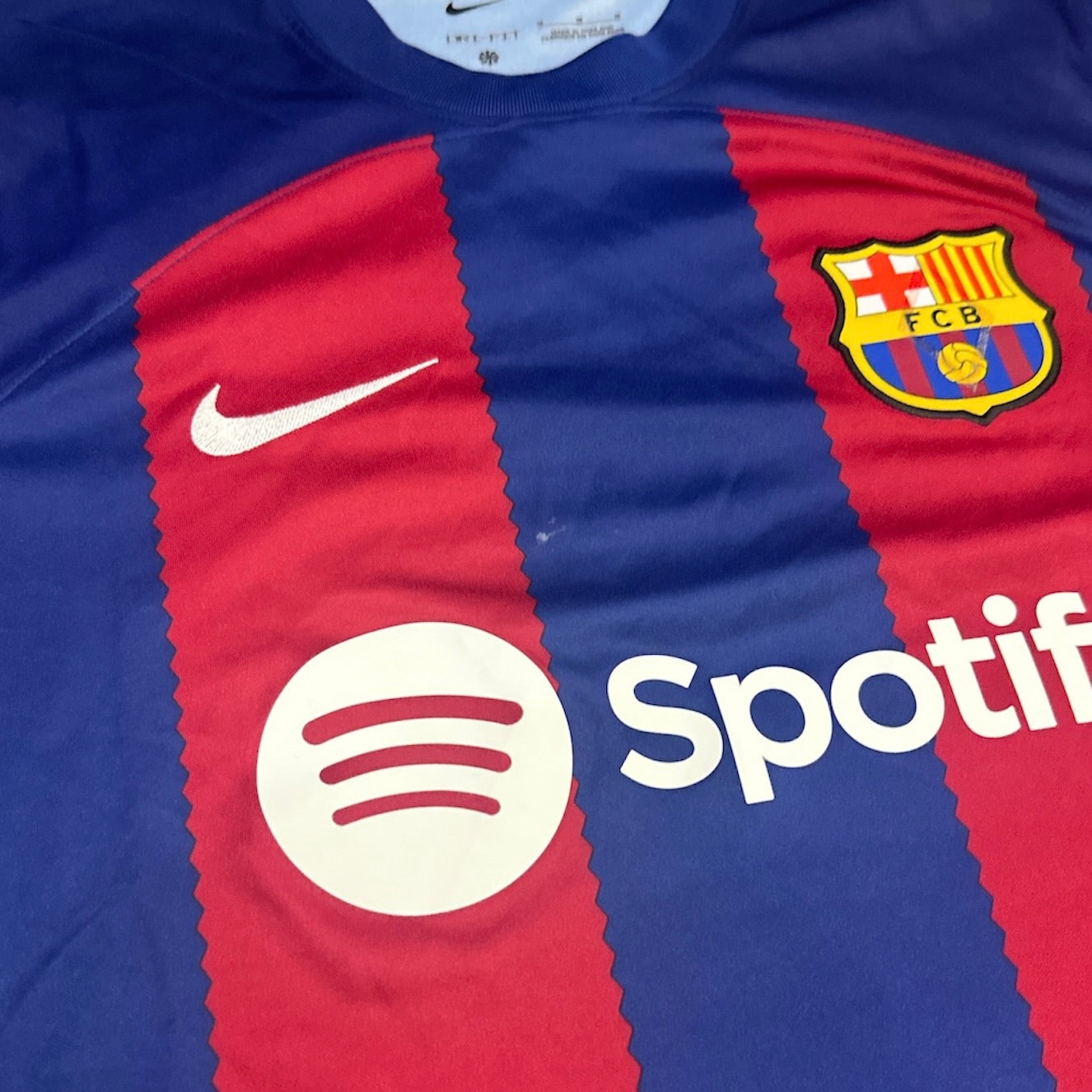 Nike FC Barcelona 2023/2024 Stadium Home Football Jersey