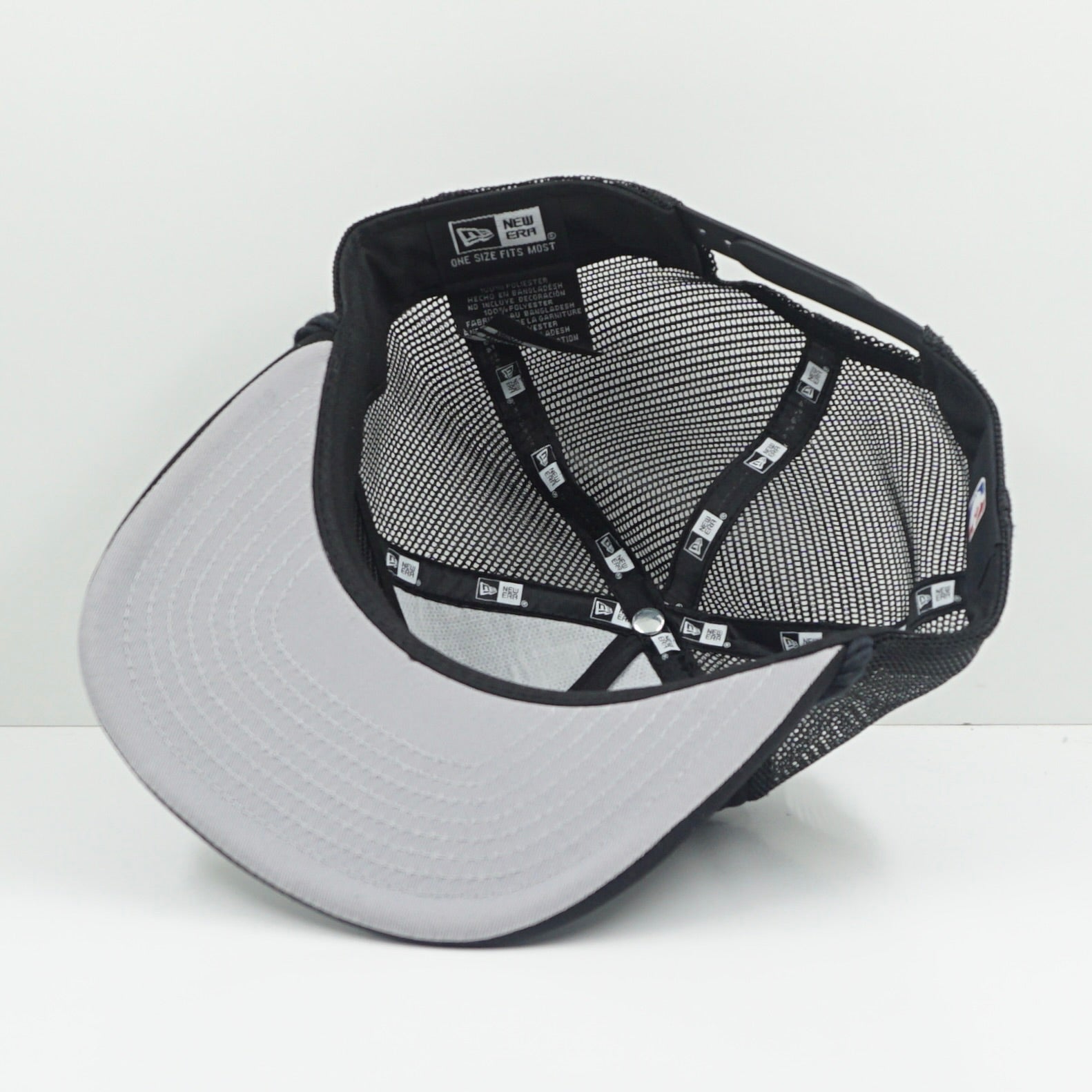 New Era Phoenix Suns Black Tone Foam Meshback Golfer Snapback Cap