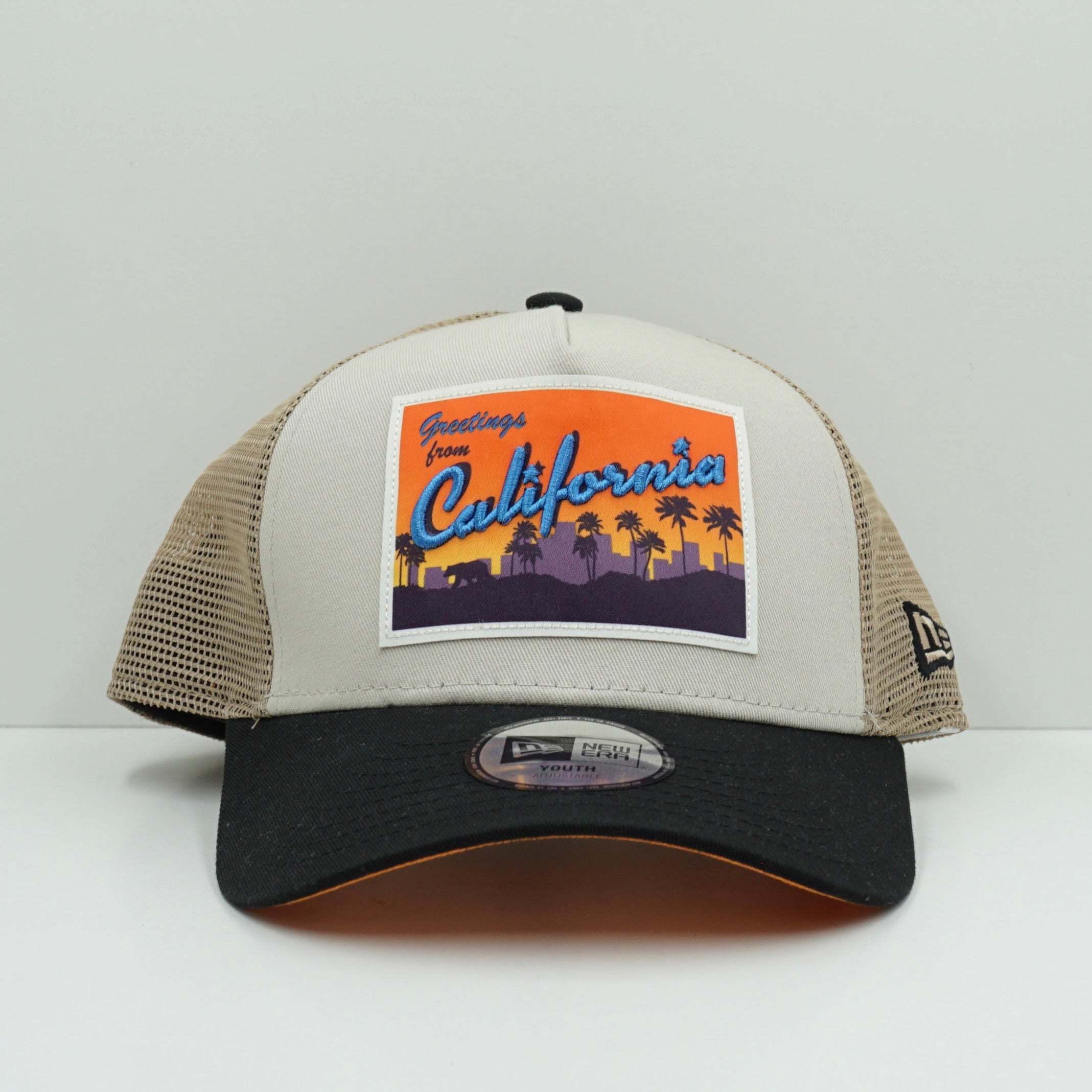 New Era Greetings From California Trucker Snapback Cap (Youth)