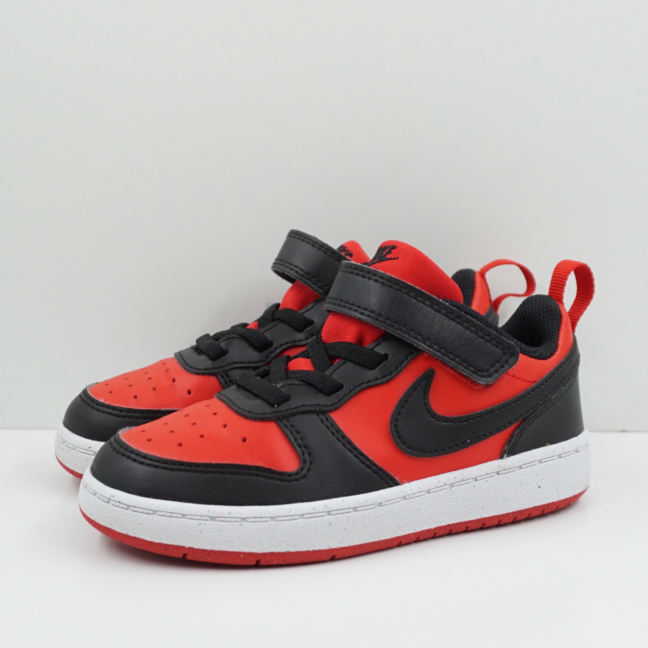 Nike Court Borough Low Recraft University Red Black (TD)