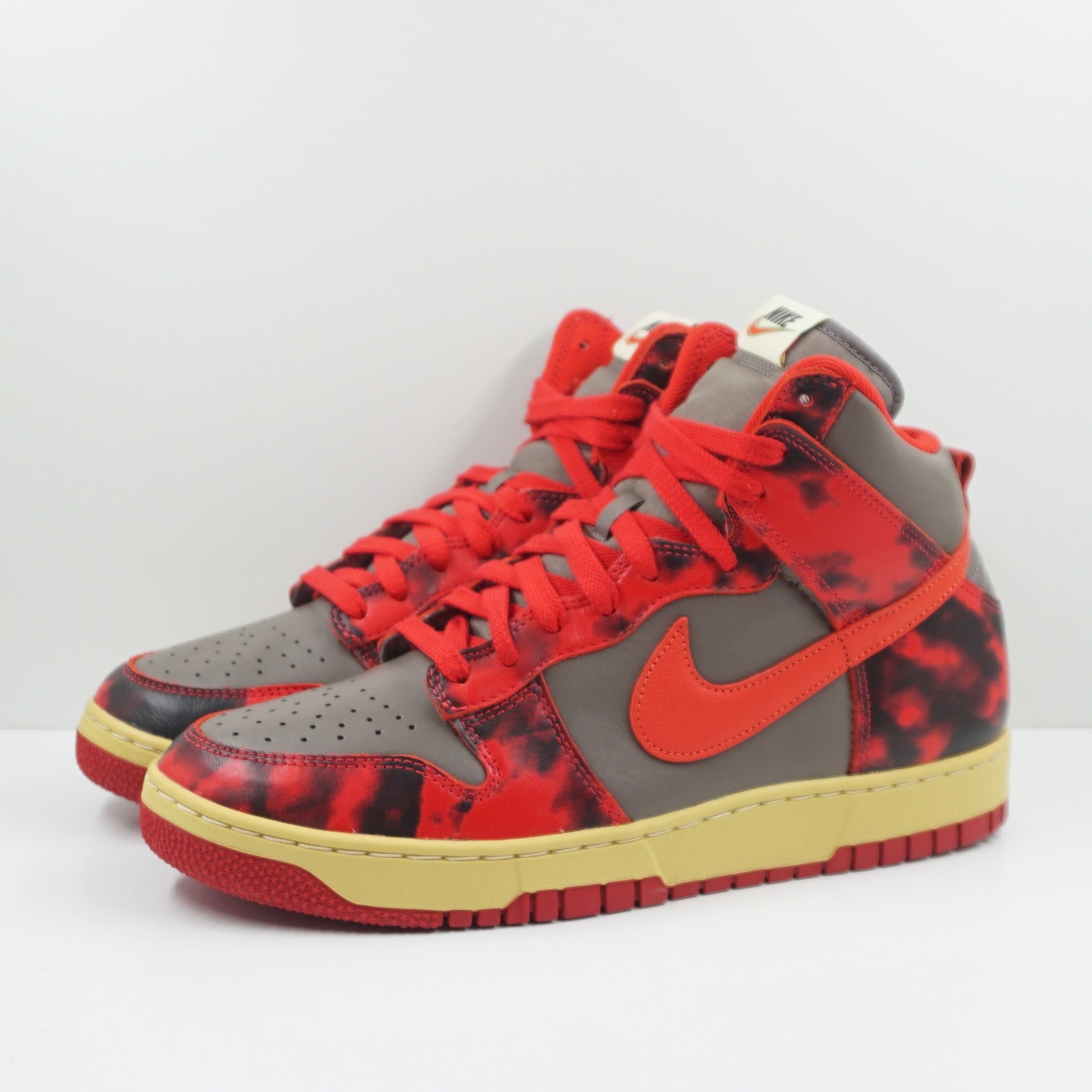 Nike Dunk High 1985 Red Acid Wash