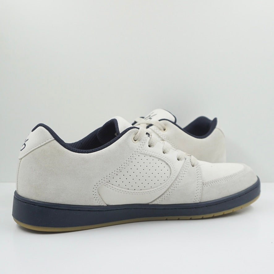 Es Skateboarding Accel Slim White Navy