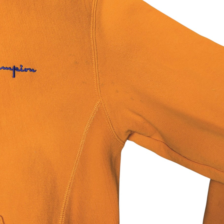 Sneakershyllan Champion Reworked Orange Hoodie