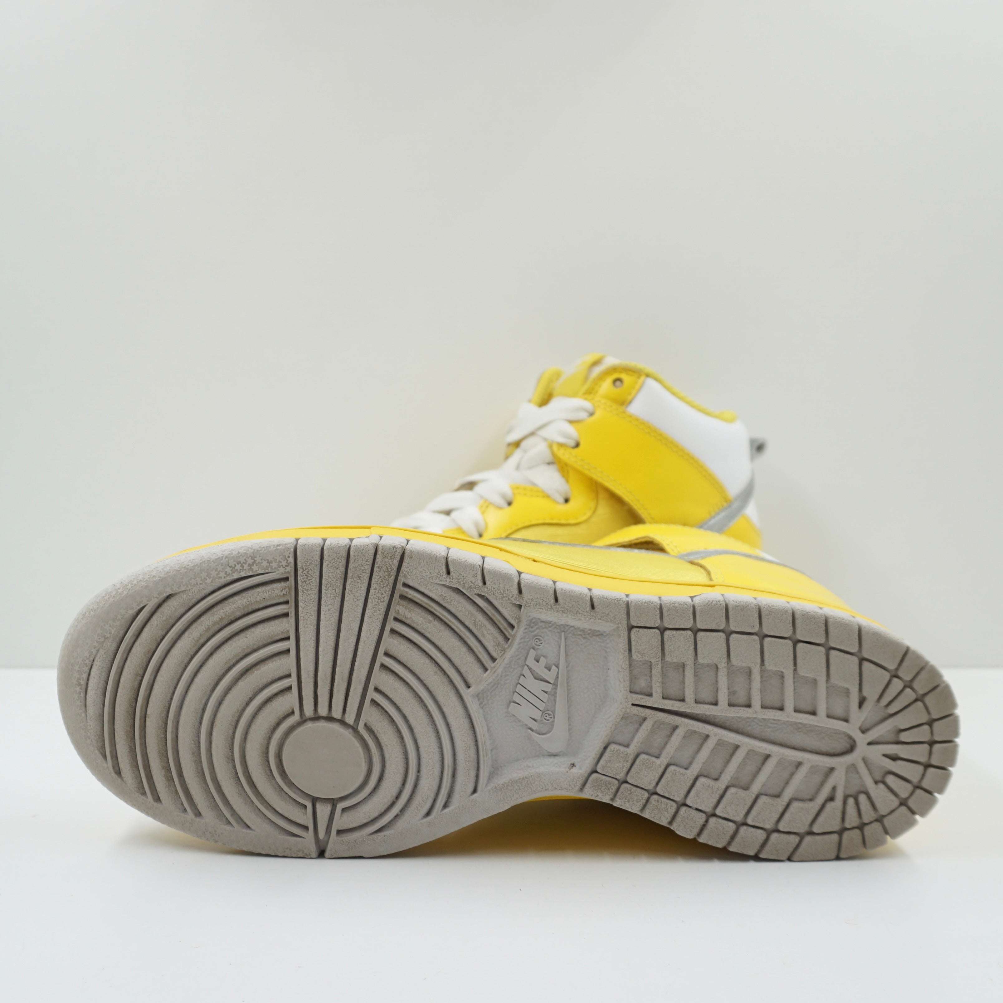 Nike Dunk High Tour Yellow Metallic Silver (W)