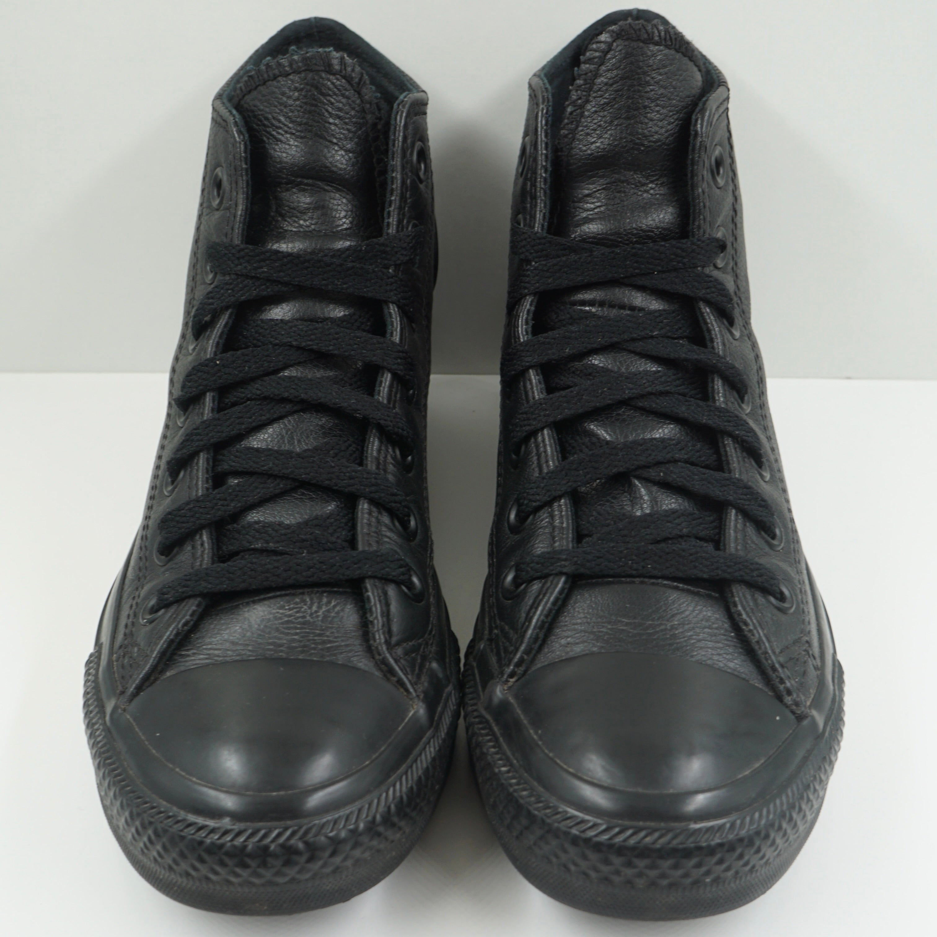 Converse Chuck Taylor All Star Hi Mono Black Leather