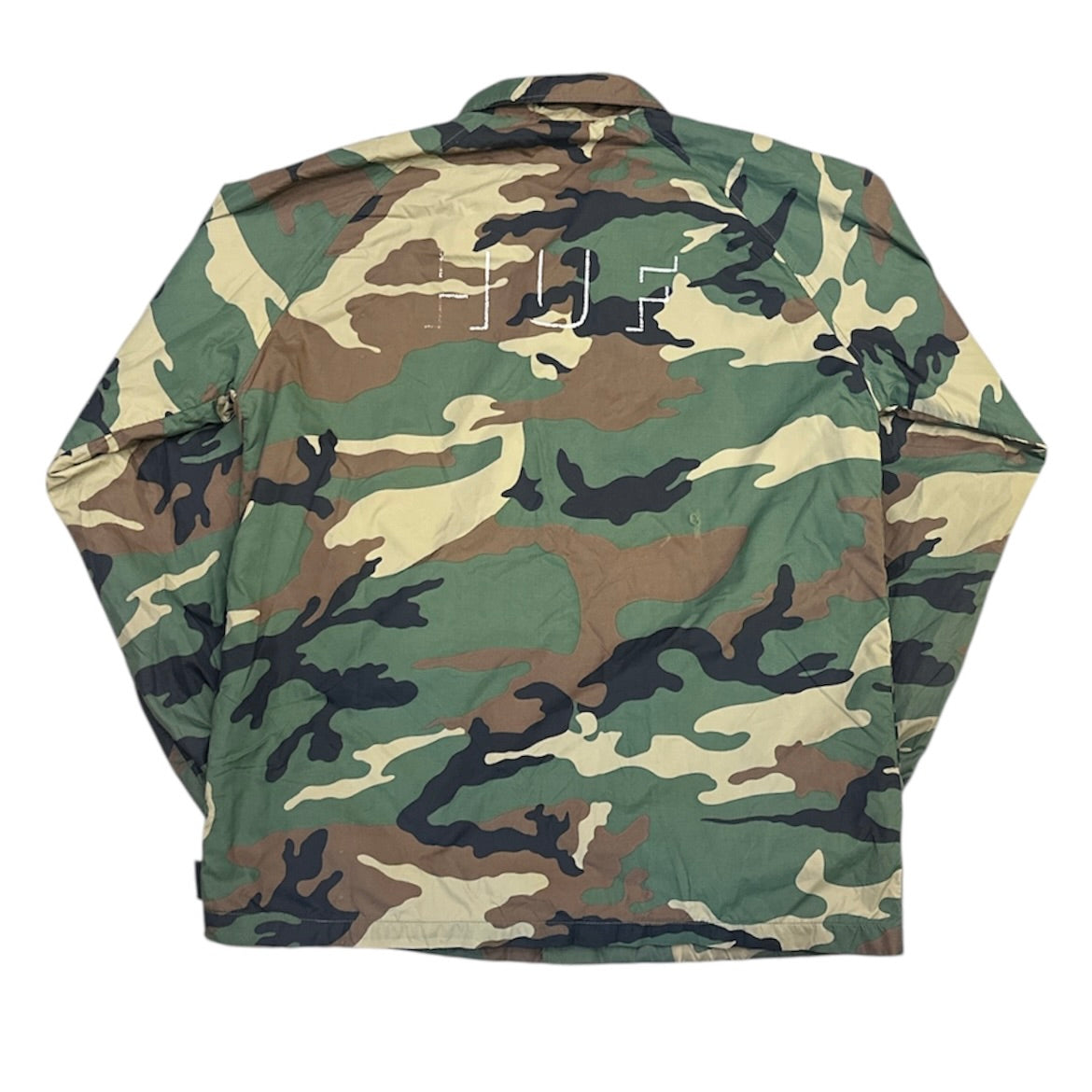 HUF Camo Coach Jacket