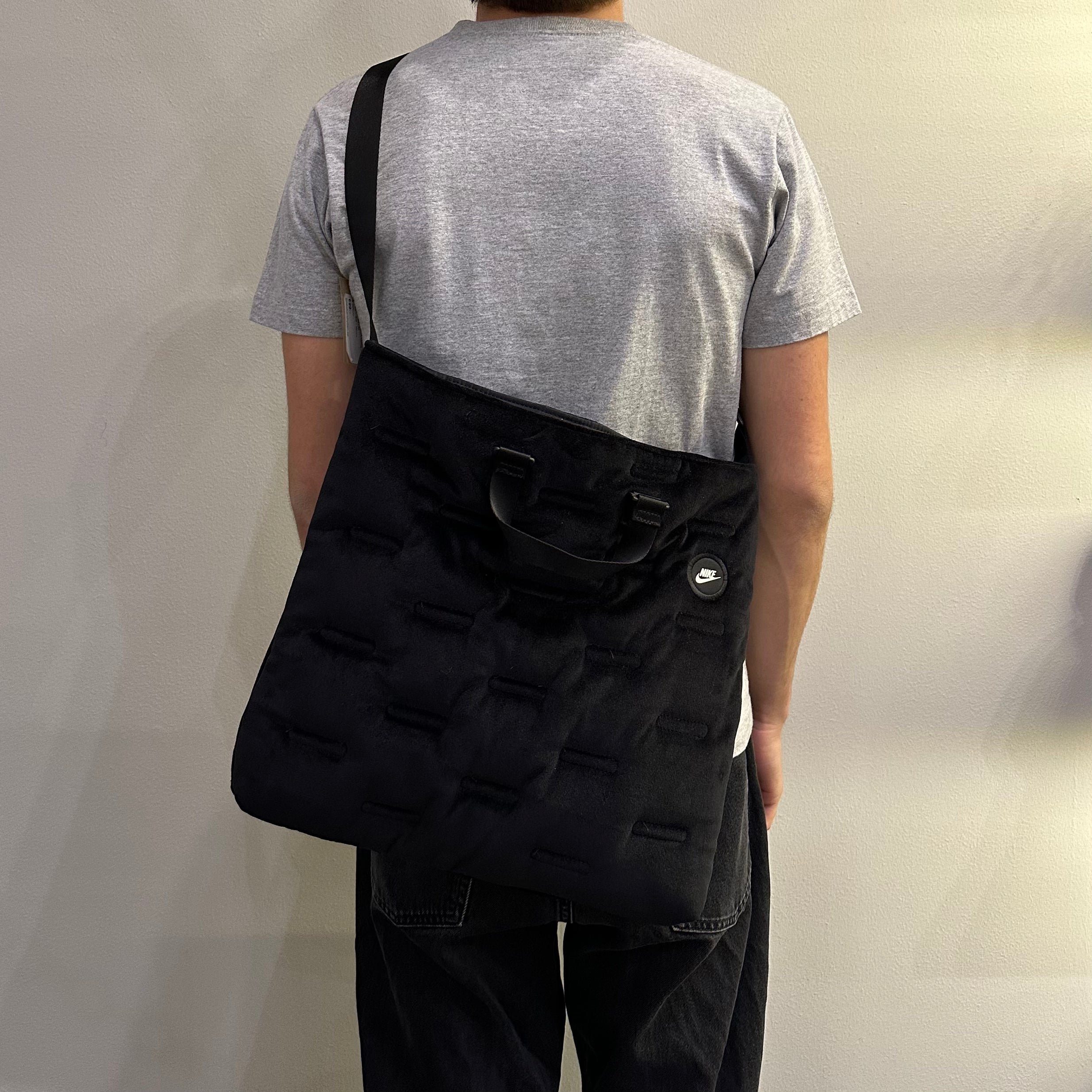 Nike Heritage Velour Fabric Tote Bag