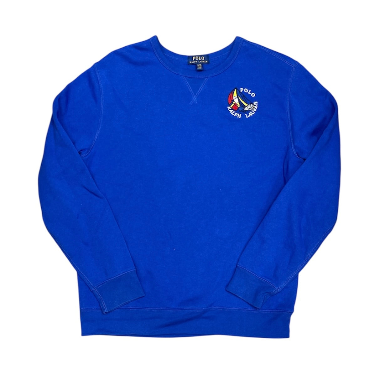 Polo Ralph Lauren Boat Logo Blue Sweathirt (Youth)